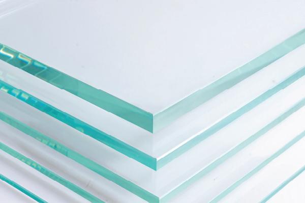 tempered glass corner close-up