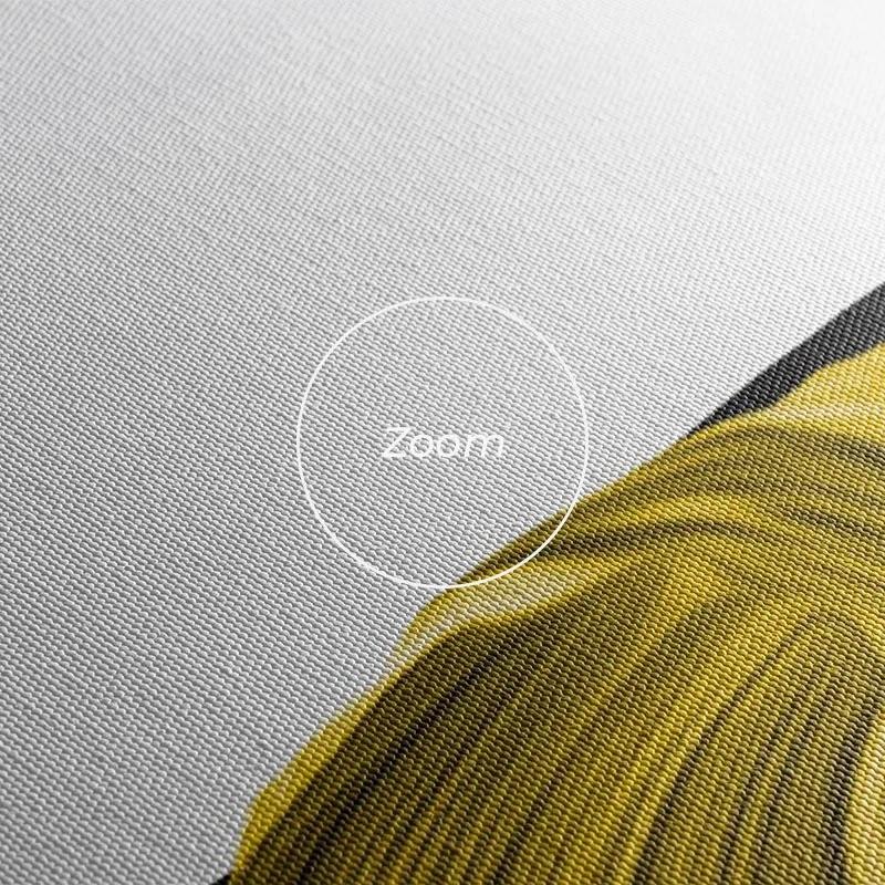 Mehrteiliges Leinwandbild Gold Mountain Waves mockup 1
