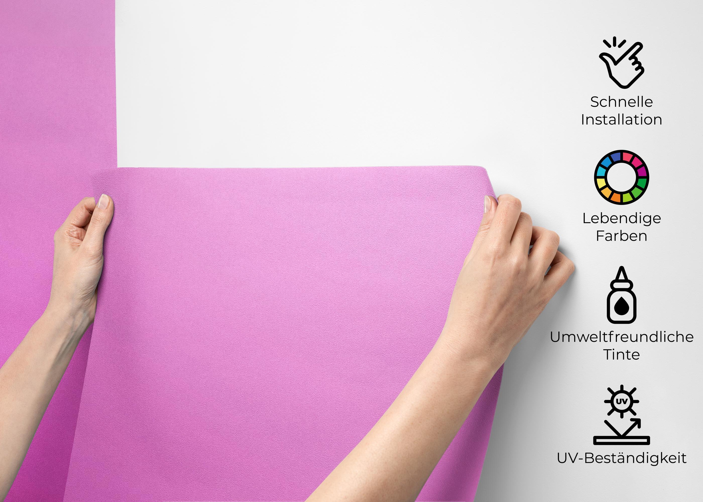 Fototapete Eiffel Purple Sky mockup 2