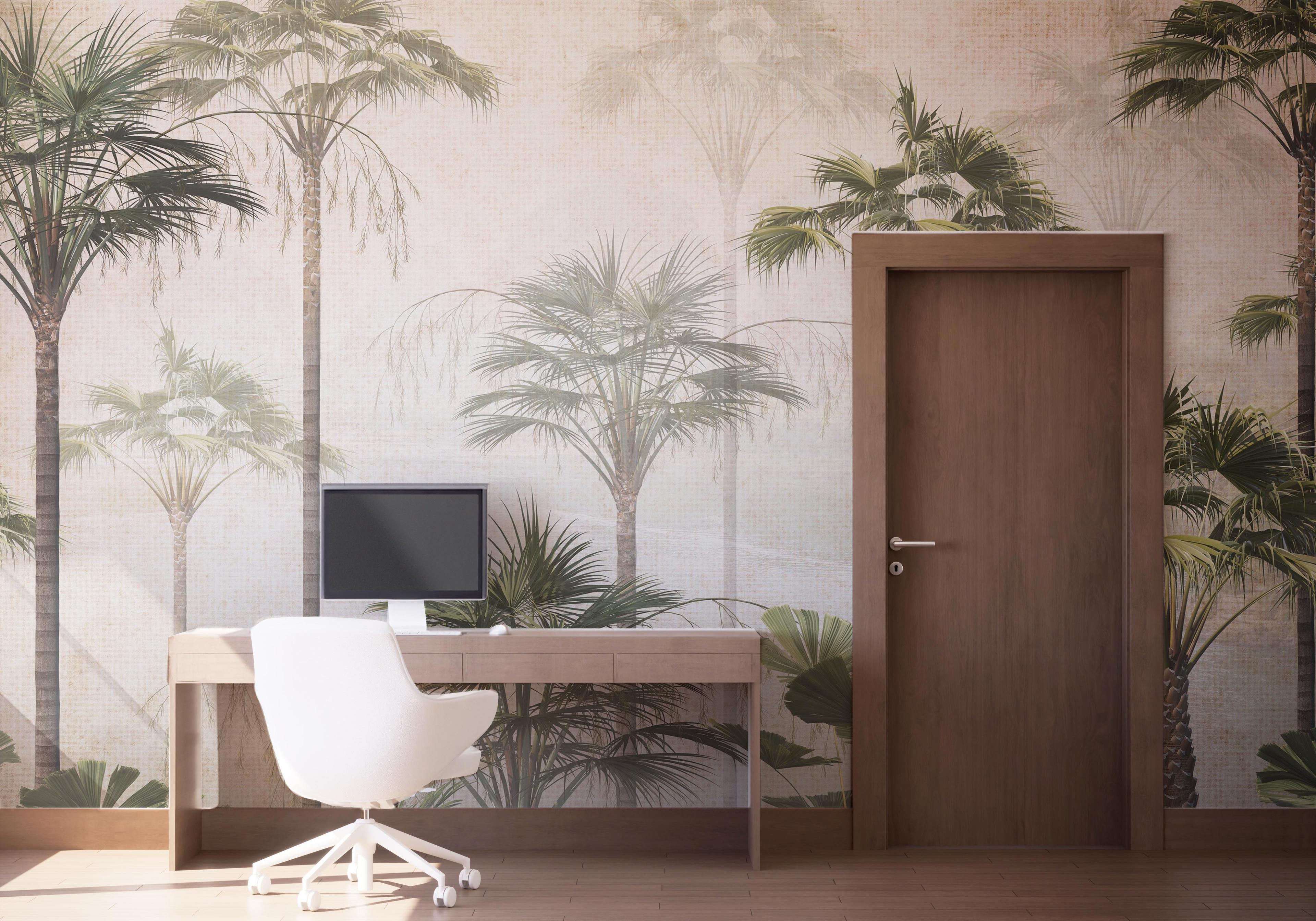 Fototapete Papyrus Jungle mockup 1