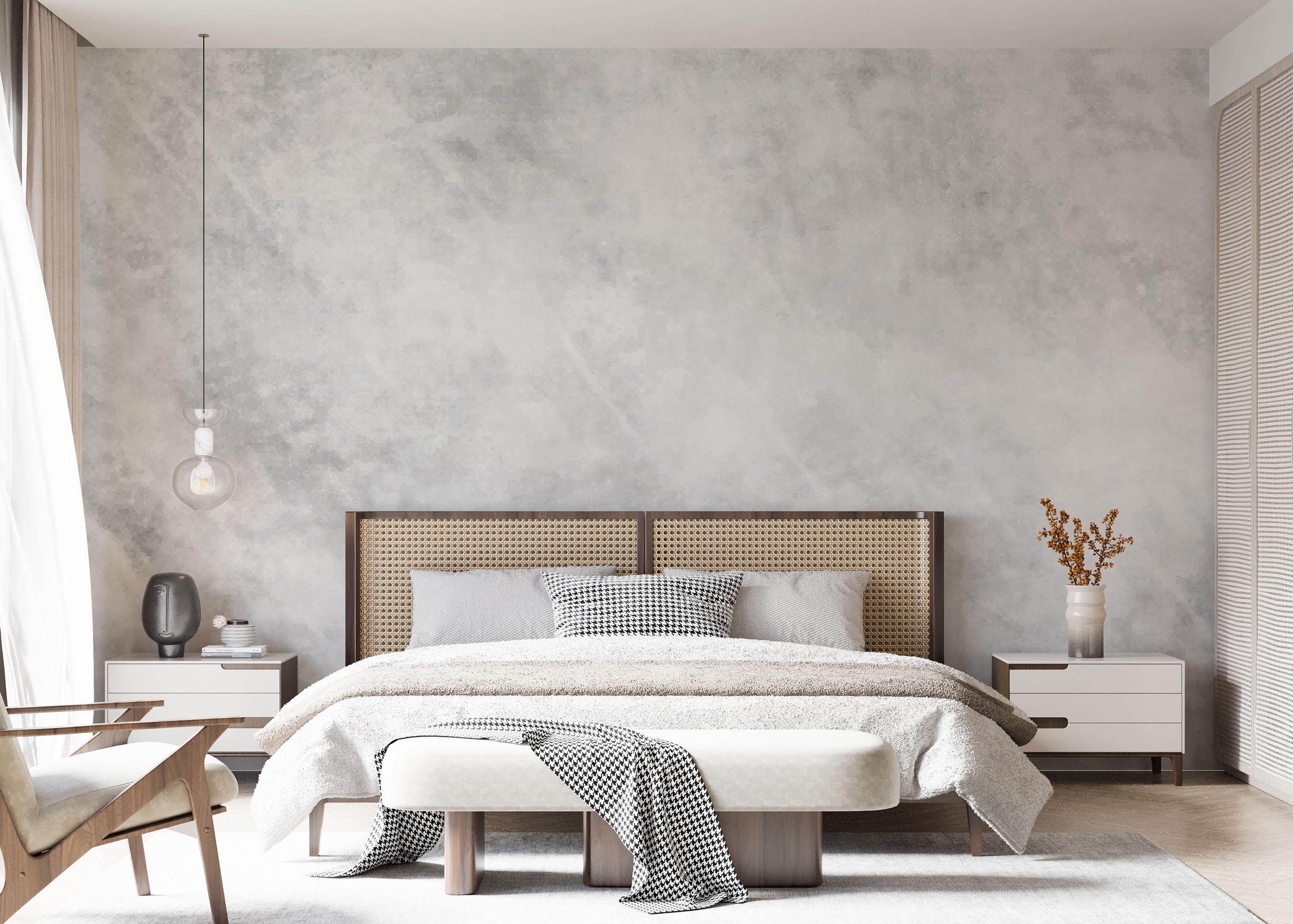 Fototapete Concrete Grey Wall mockup 7