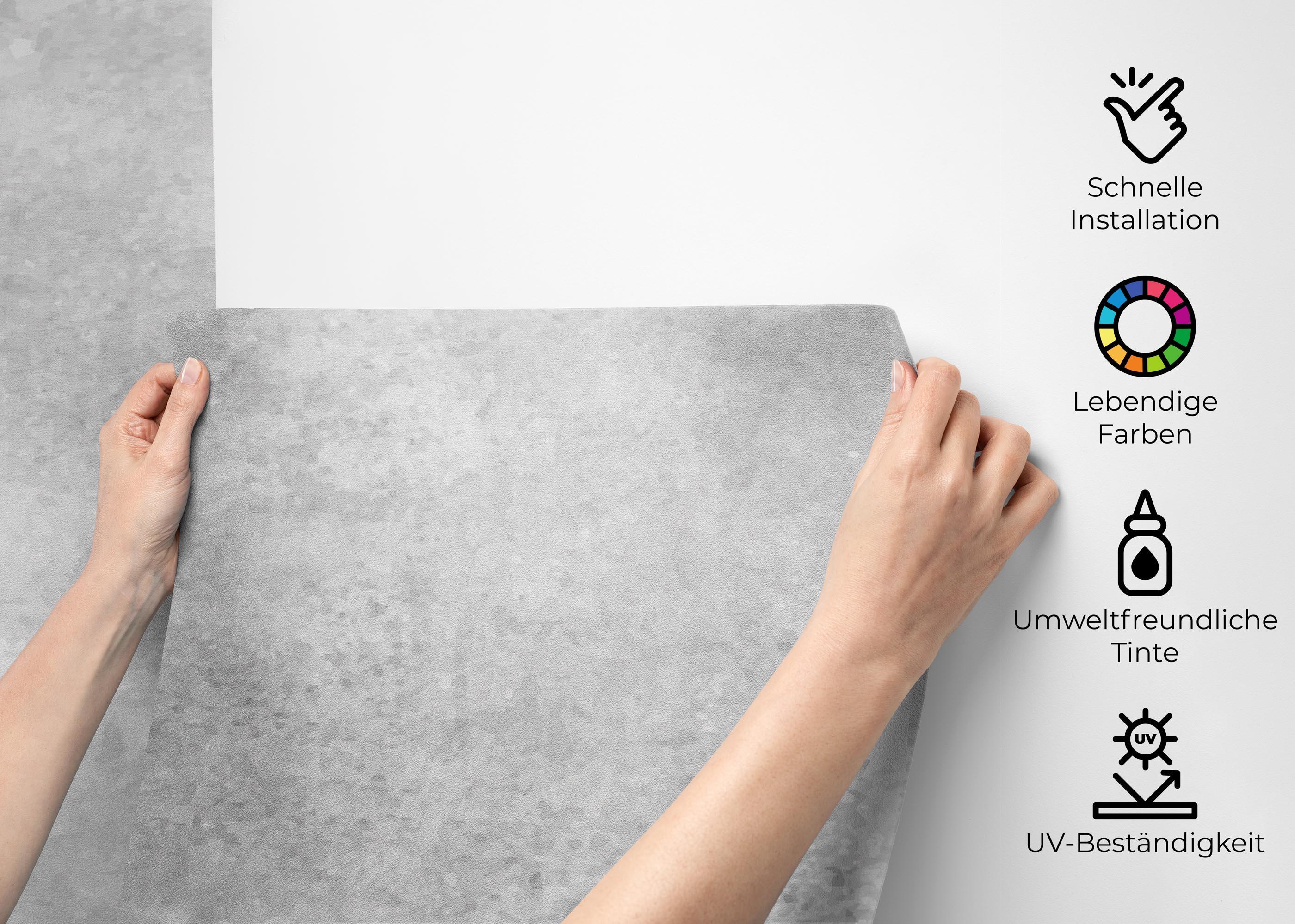 Fototapete Finished Concrete Wall mockup 2