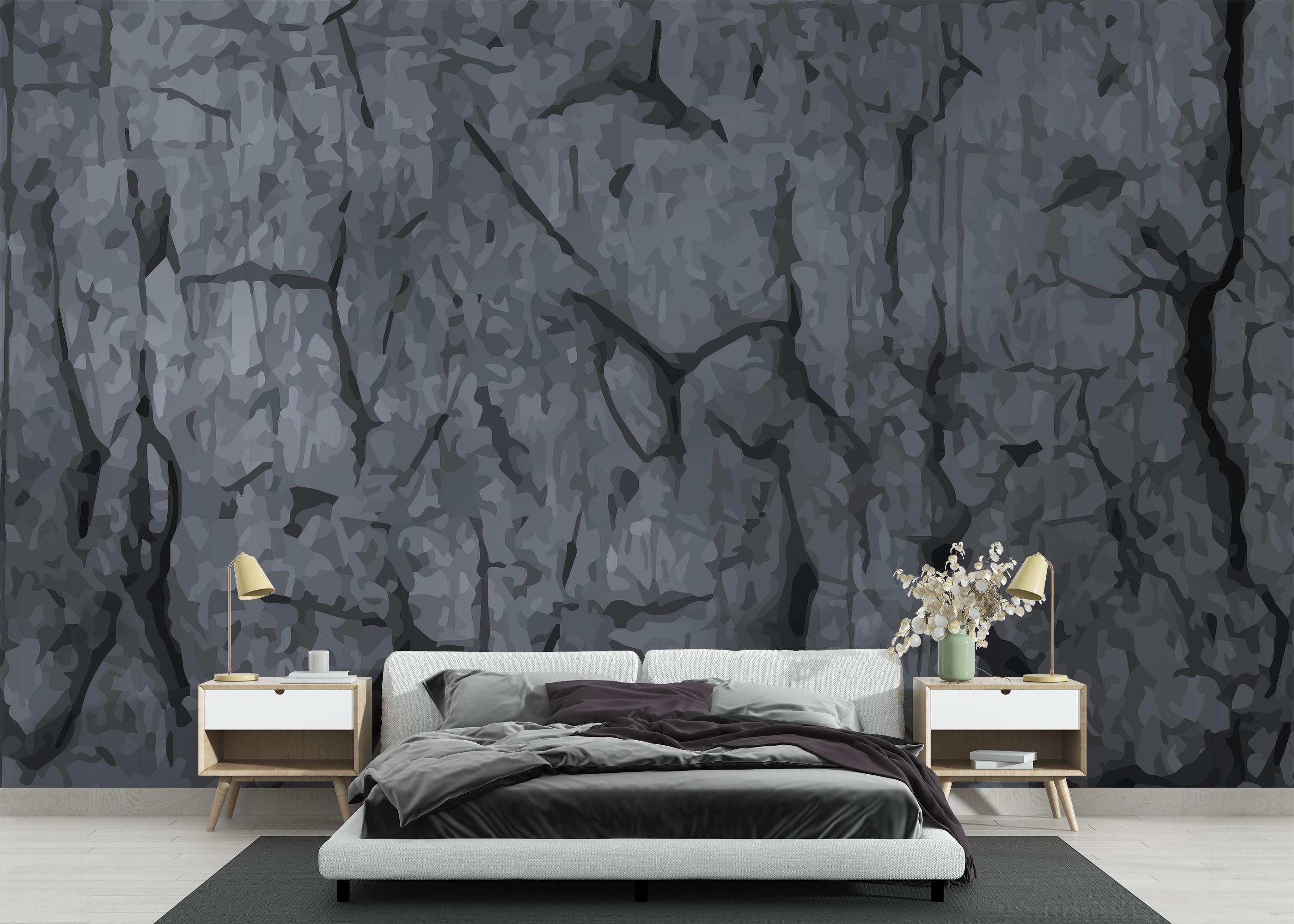 Fototapete Big Crack Concrete mockup 3