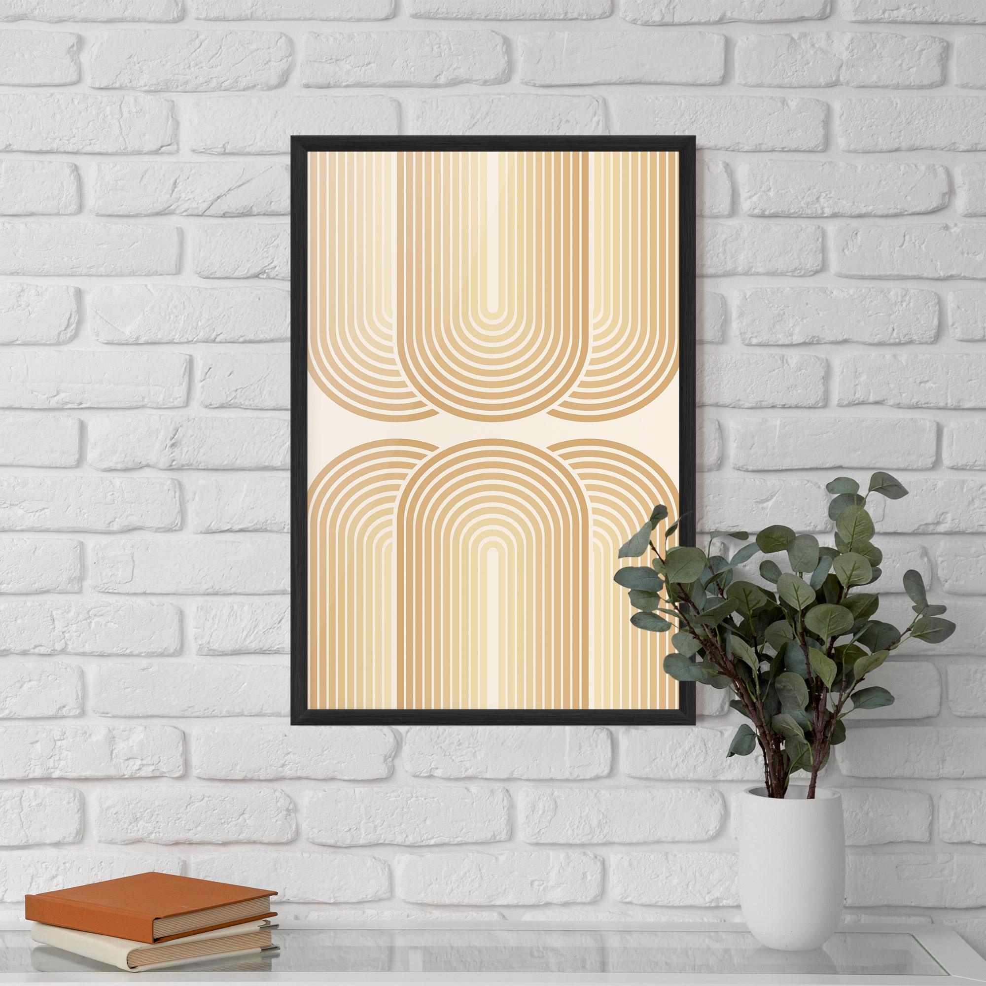 Gerahmte Poster Arch Poster mockup 5