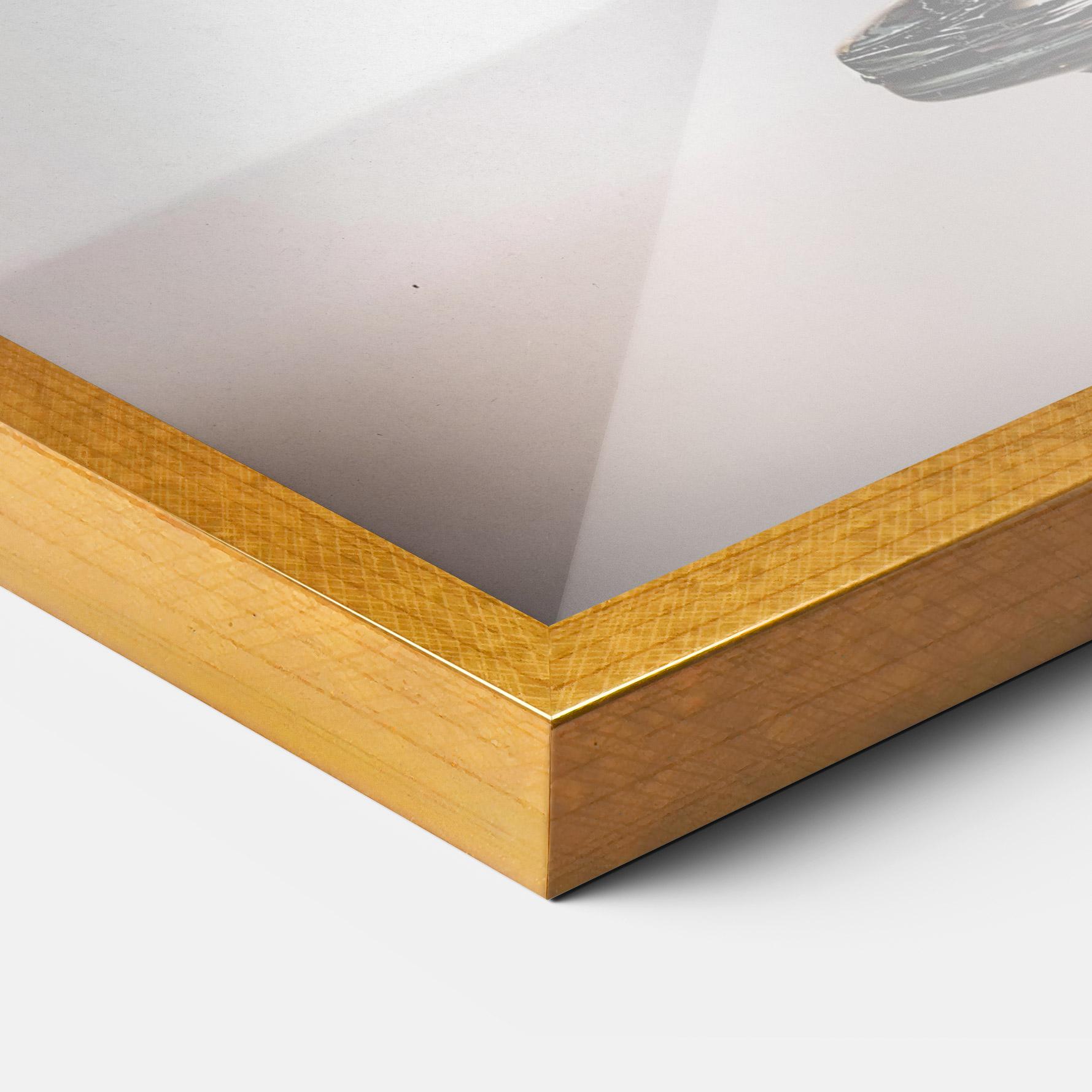 Gerahmte Poster White Wine Splash mockup 3