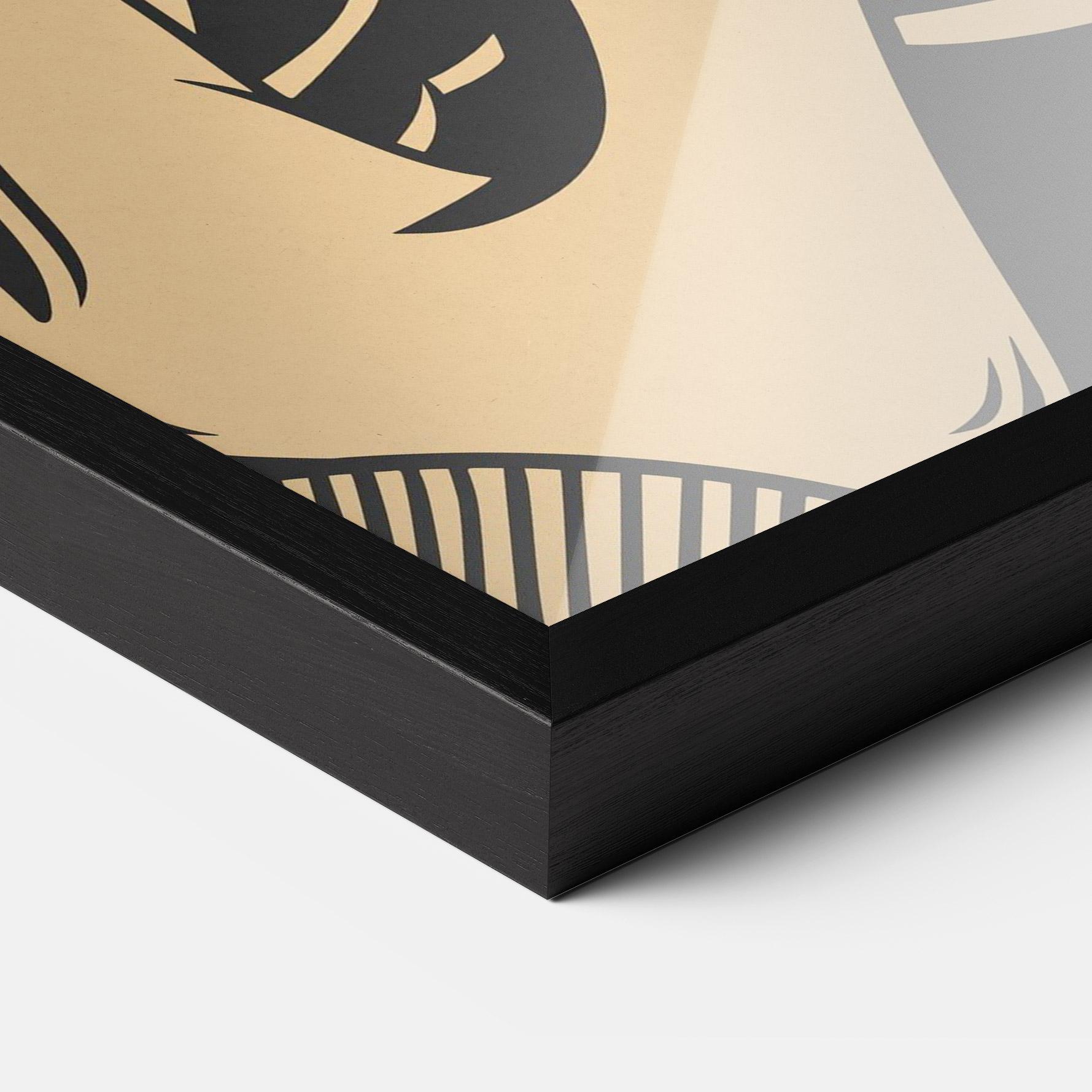 Gerahmte Poster All U Need mockup 3