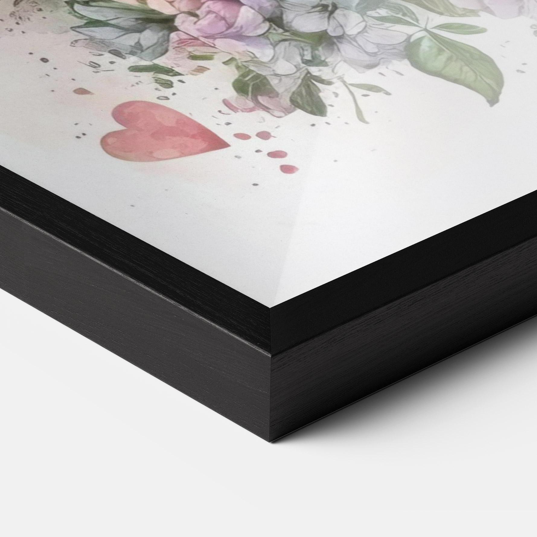 Gerahmte Poster Cute Little Cocker mockup 3