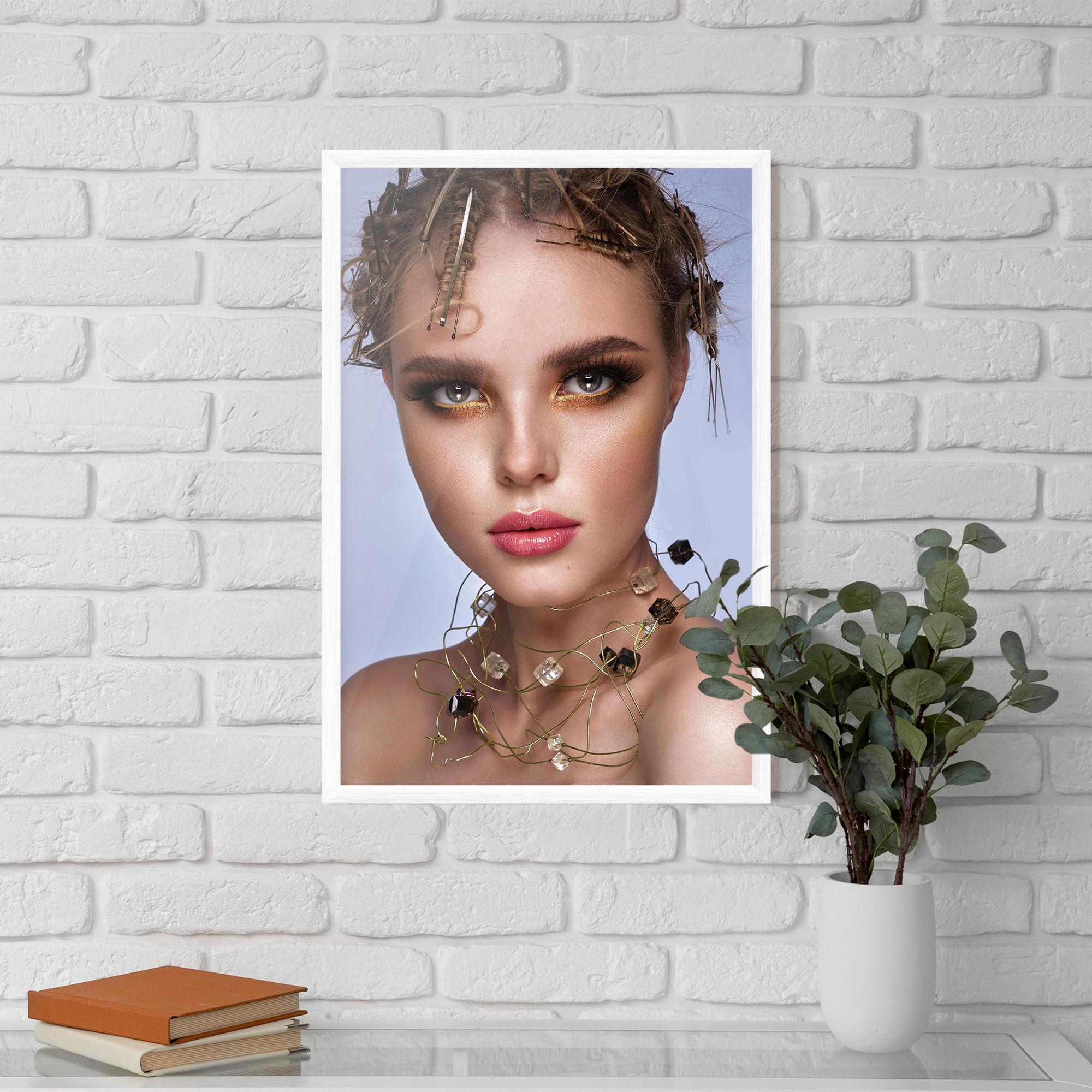 Gerahmte Poster Gold Abstract Accessory mockup 5