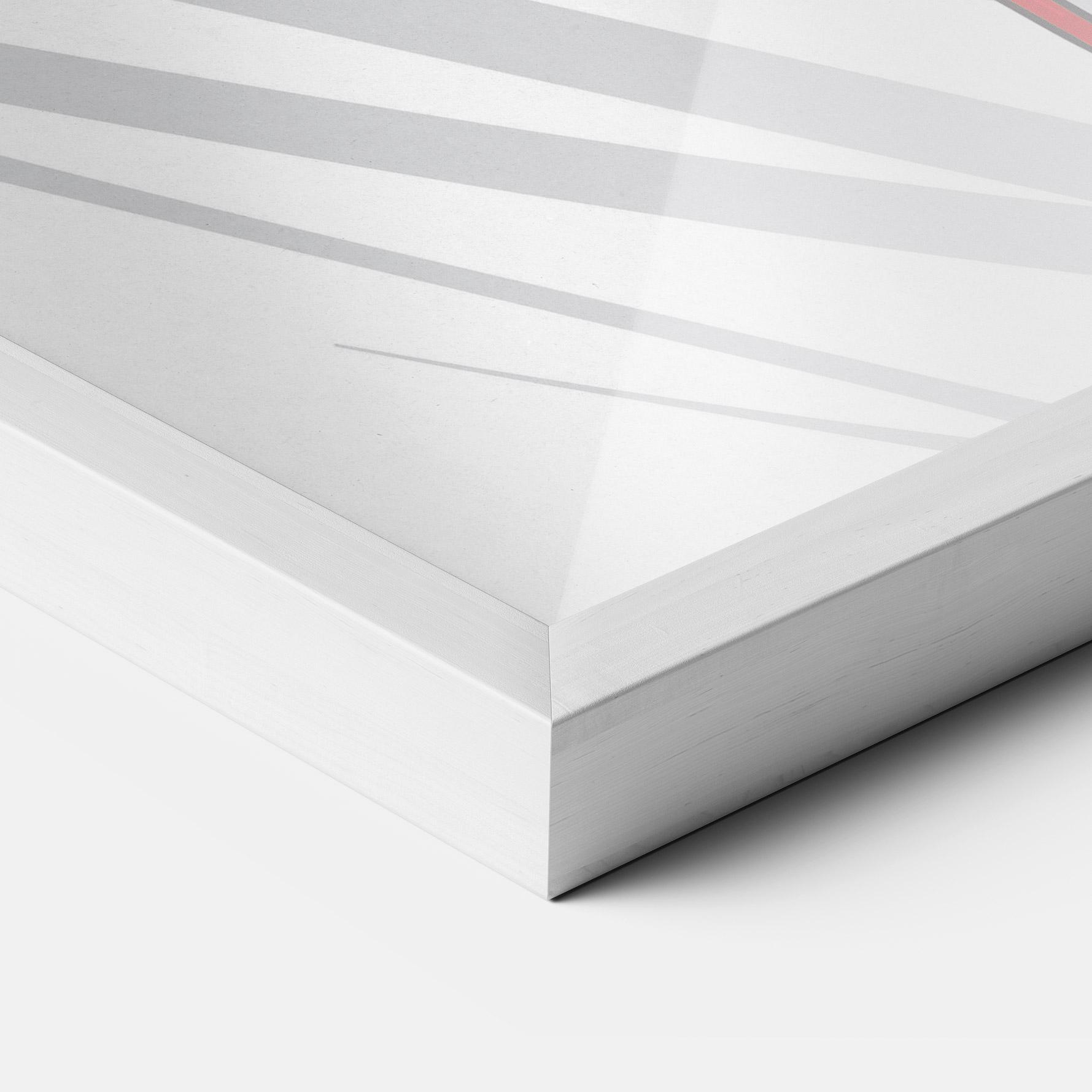 Gerahmte Poster Red Bow Heels mockup 3