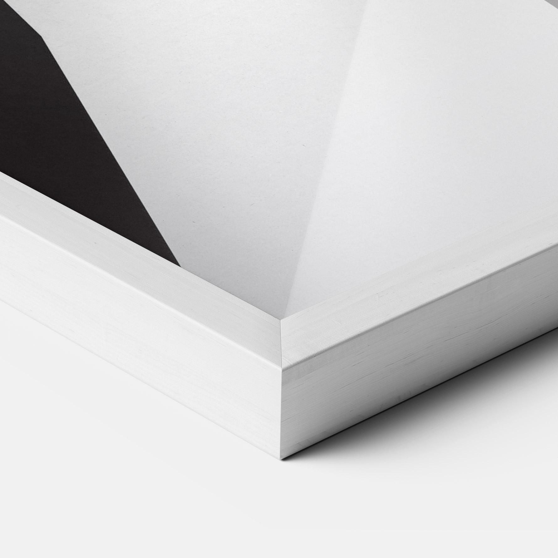 Gerahmte Poster Girl Door mockup 3