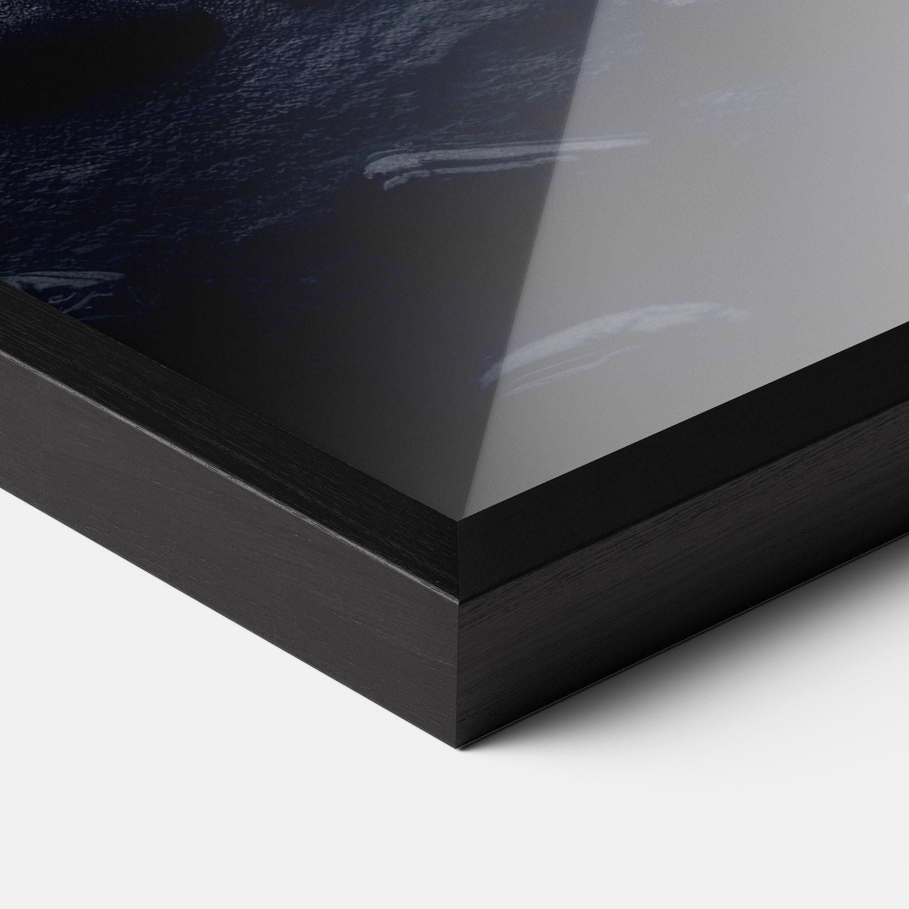 Gerahmte Poster Realistic Spa Leaf mockup 3