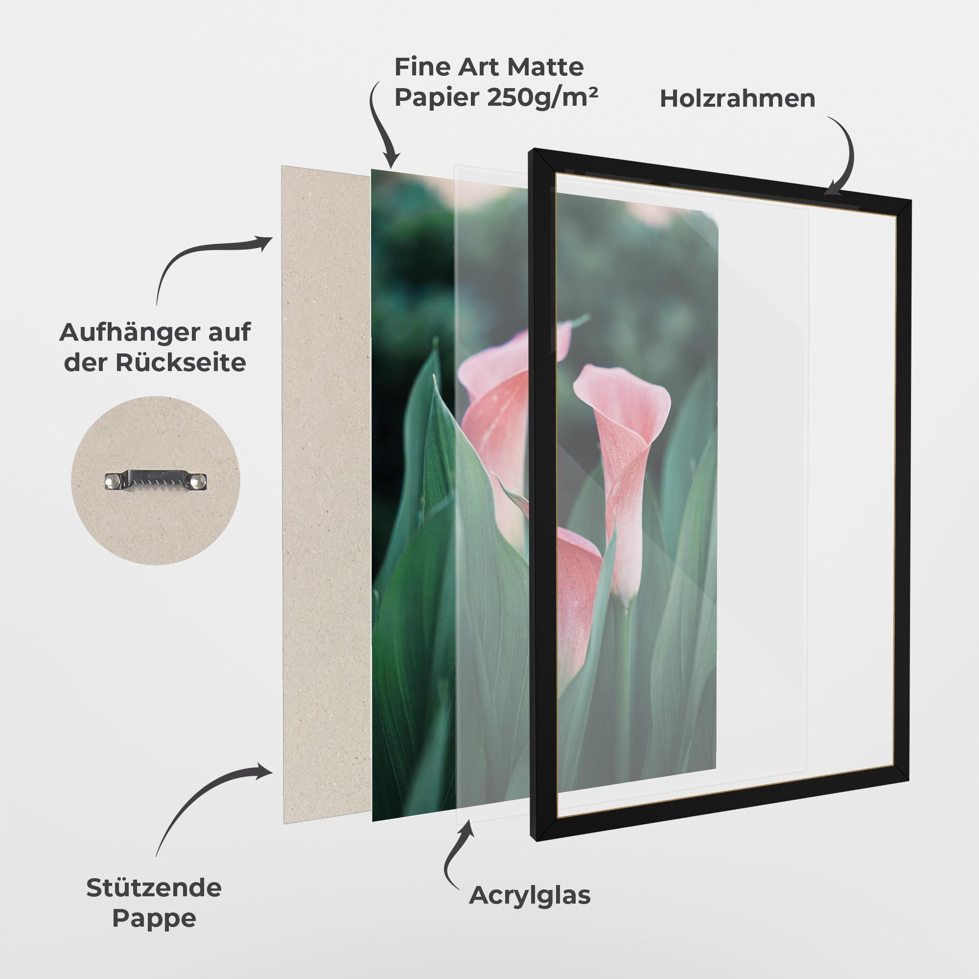 Gerahmte Poster Early Spring mockup 1