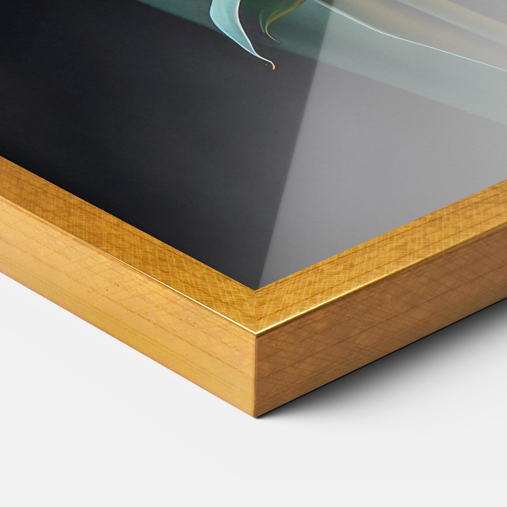 Gerahmte Poster Light Purple Tulips mockup 3