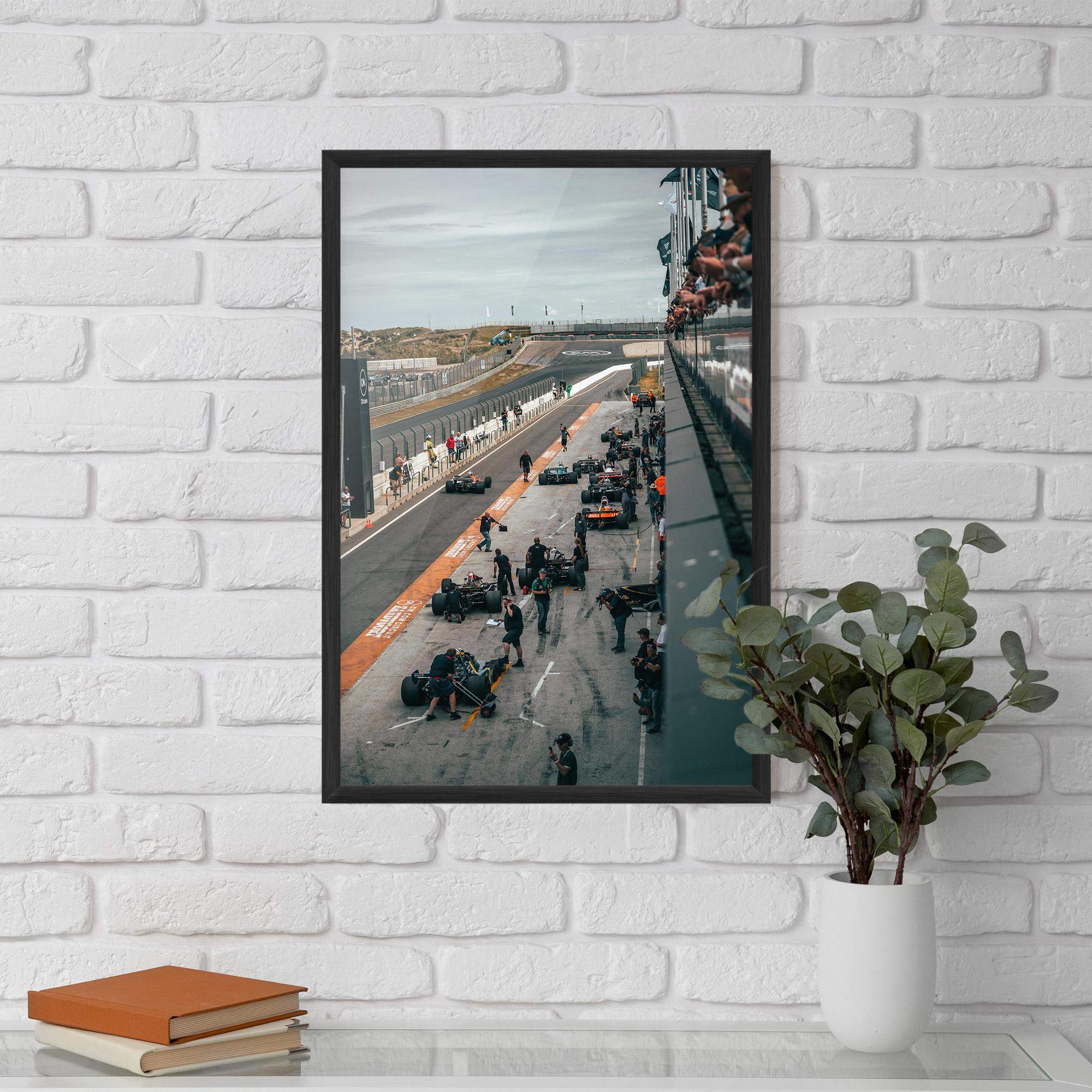 Gerahmte Poster Fromula 1 Cars mockup 5