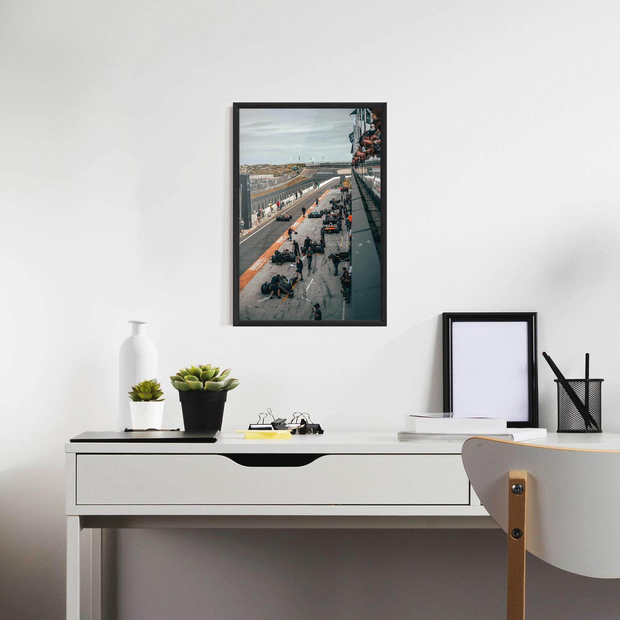 Gerahmte Poster Fromula 1 Cars mockup 7
