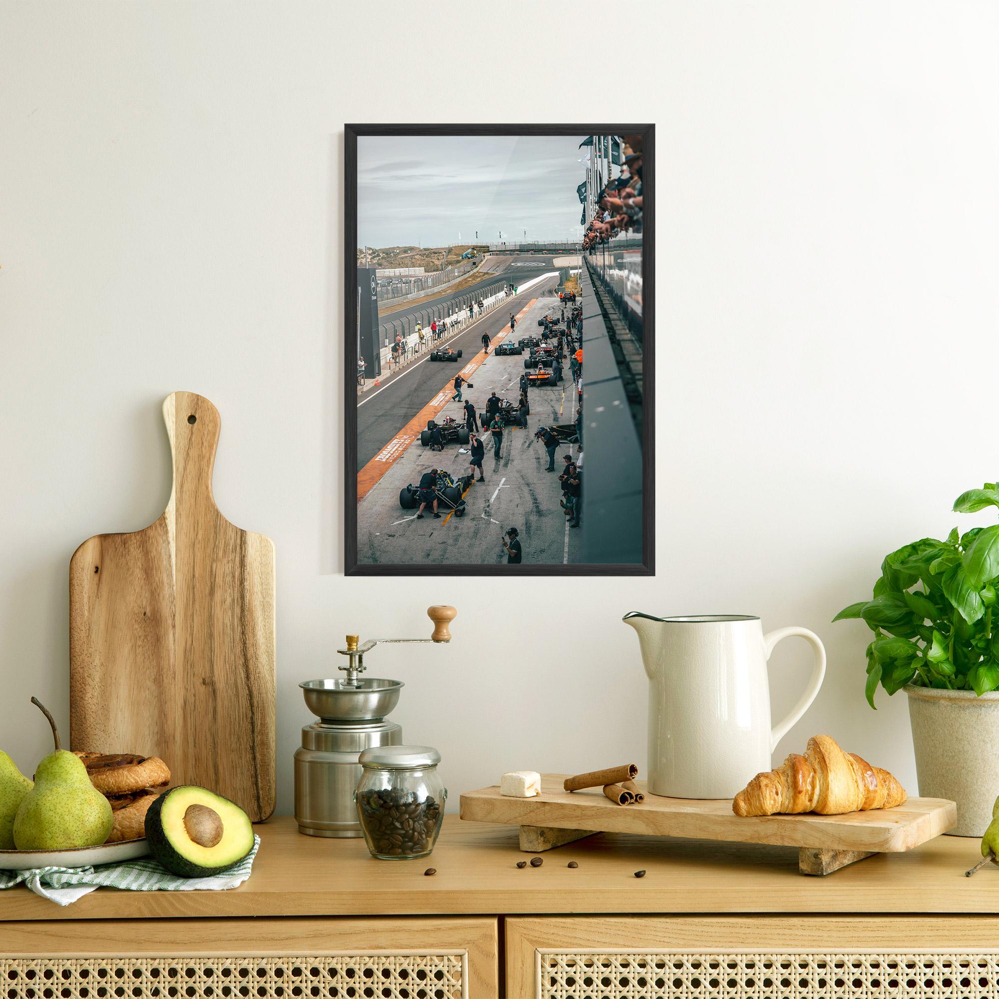 Gerahmte Poster Fromula 1 Cars mockup 8