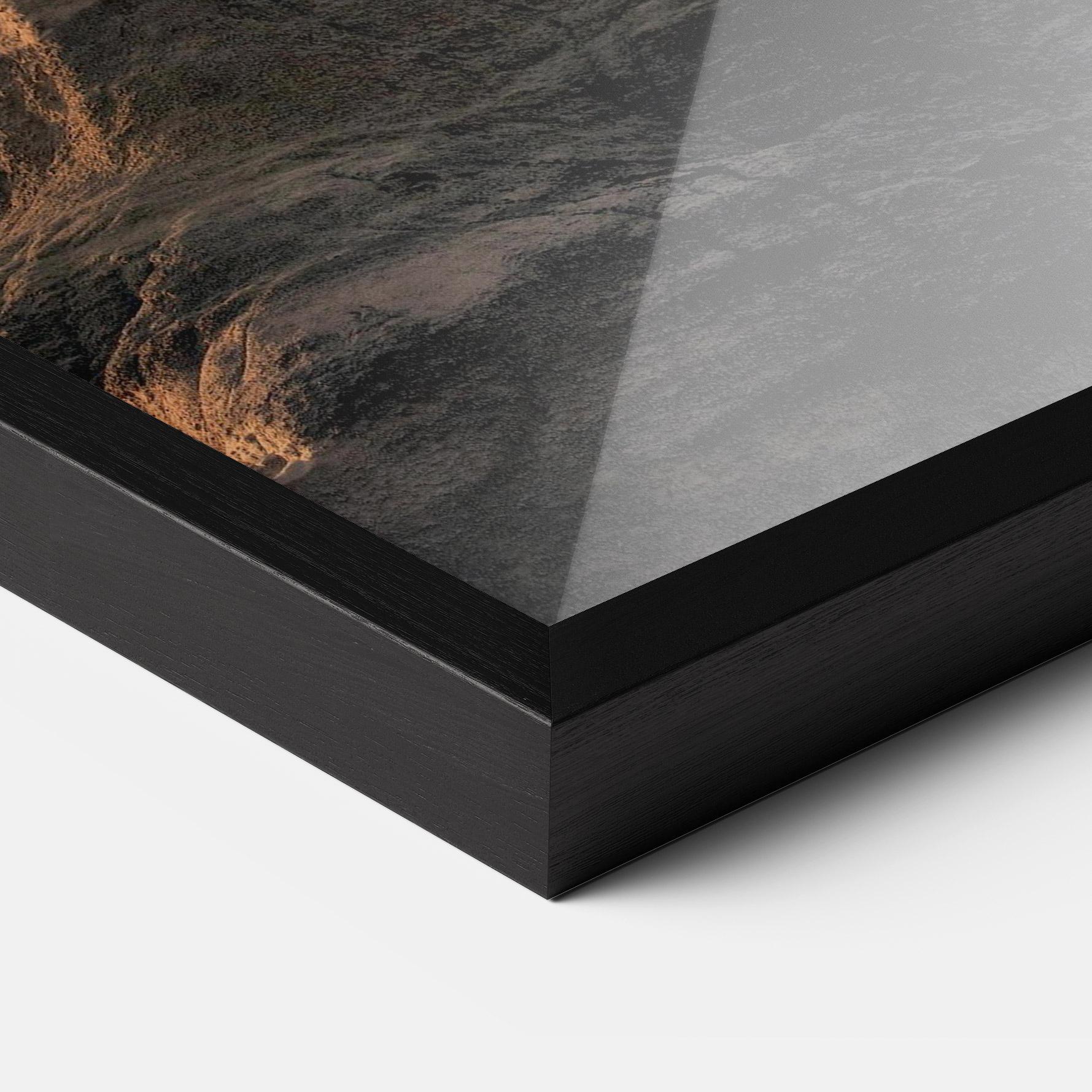 Gerahmte Poster Abstract Colourful Sky mockup 3