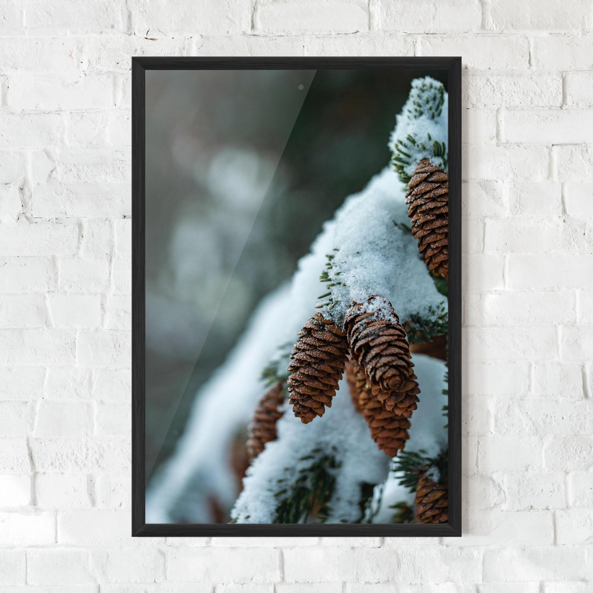 Gerahmte Poster Pretty Snow Cones mockup 0