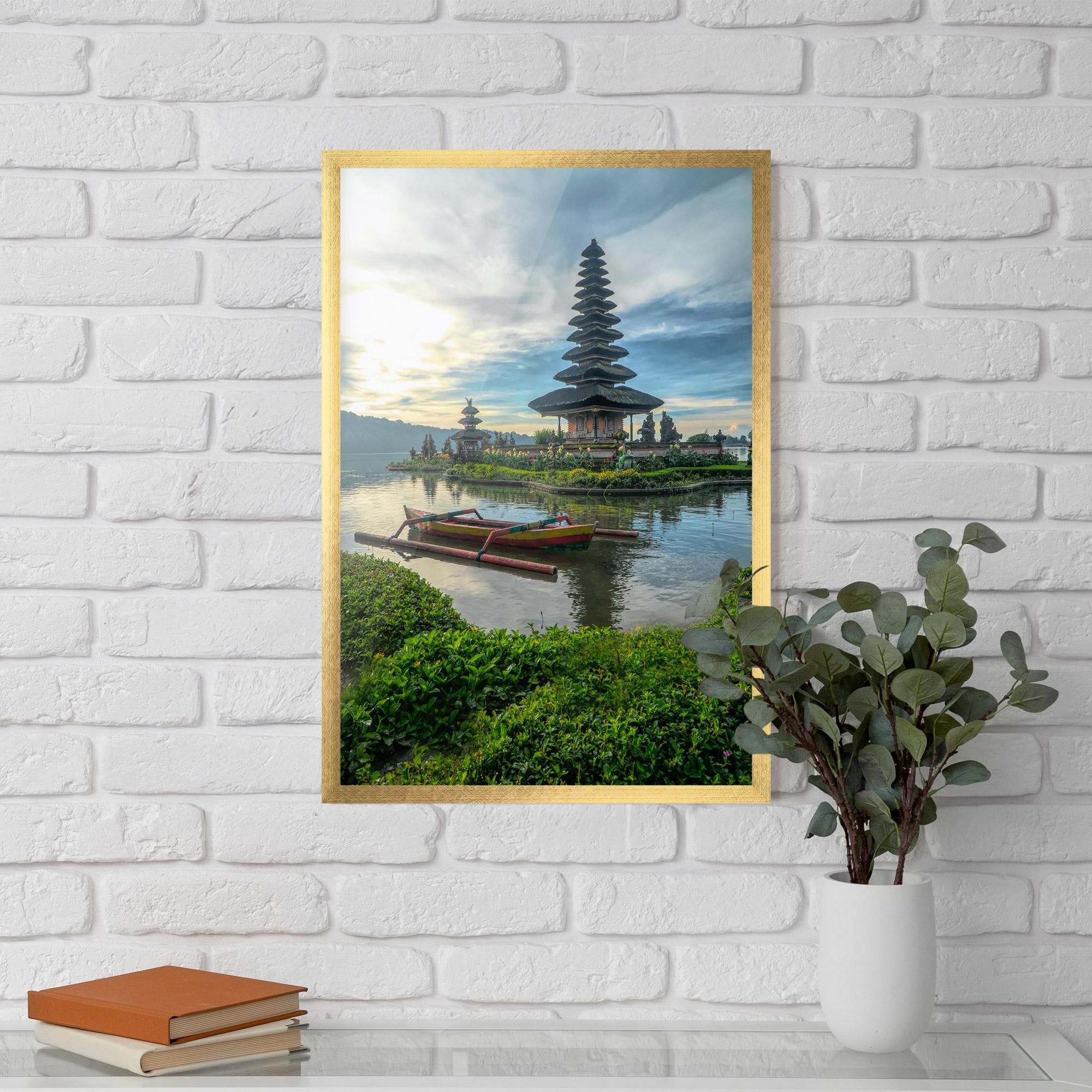 Gerahmte Poster Chinese Landscape mockup 5