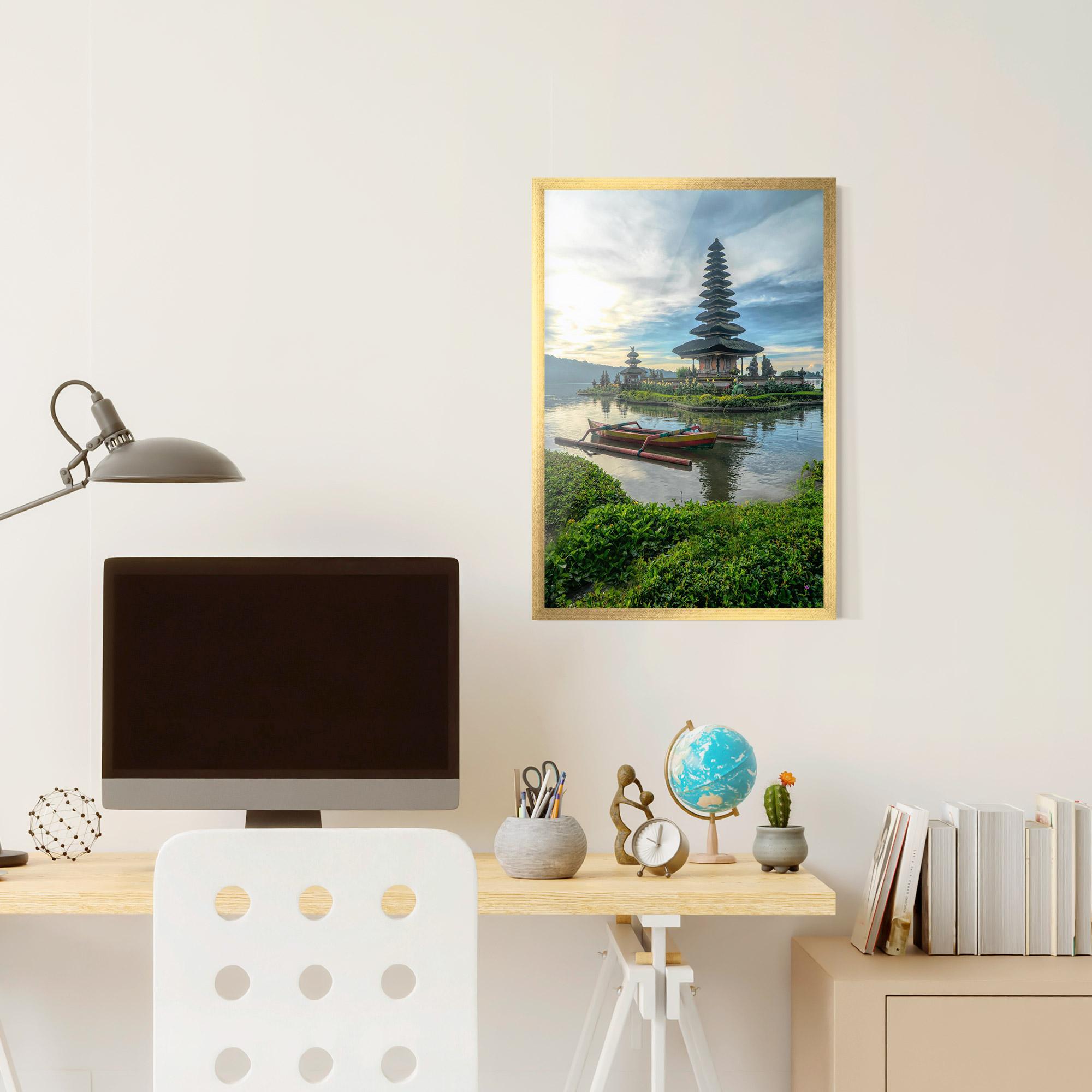 Gerahmte Poster Chinese Landscape mockup 6