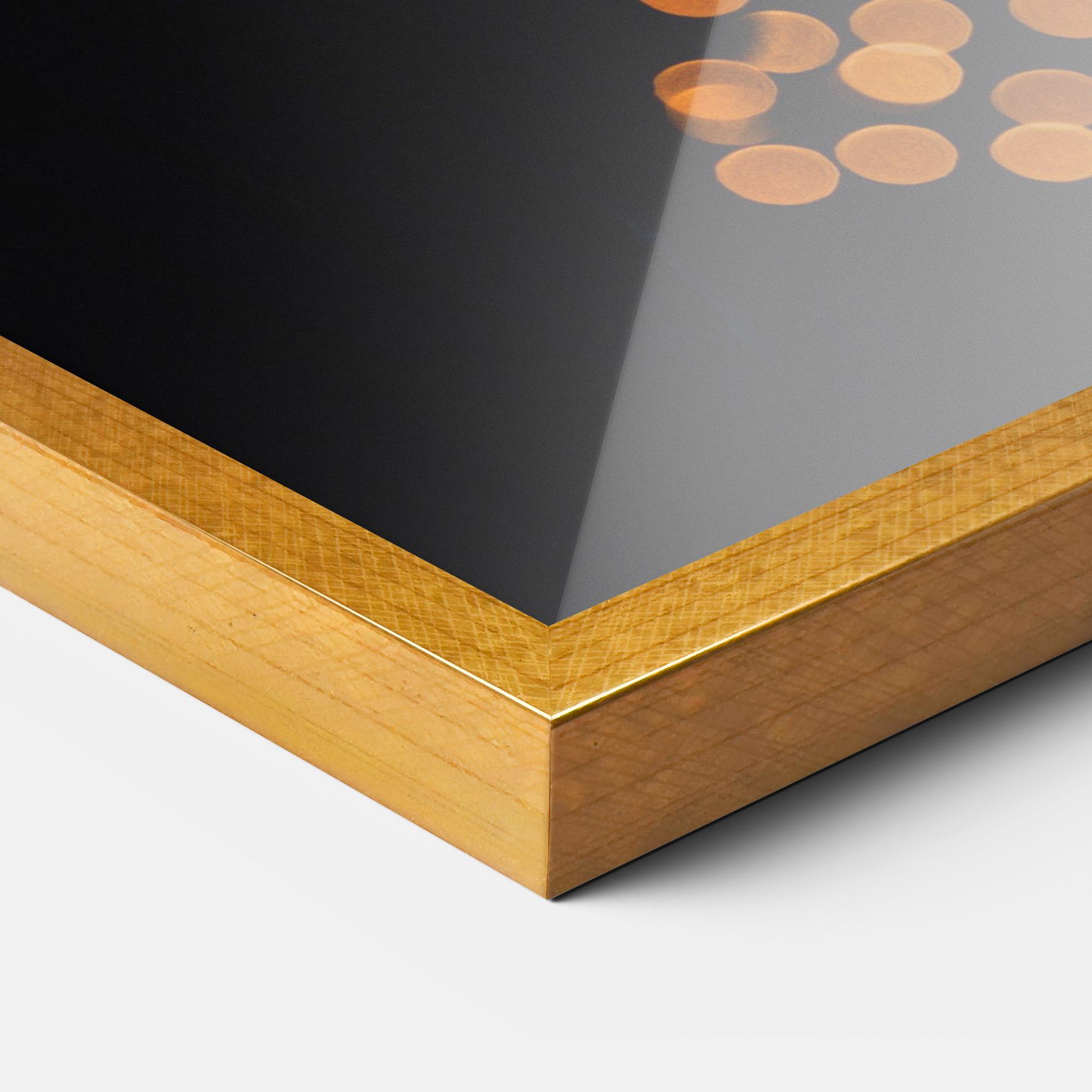 Gerahmte Poster Christmas Lights mockup 3