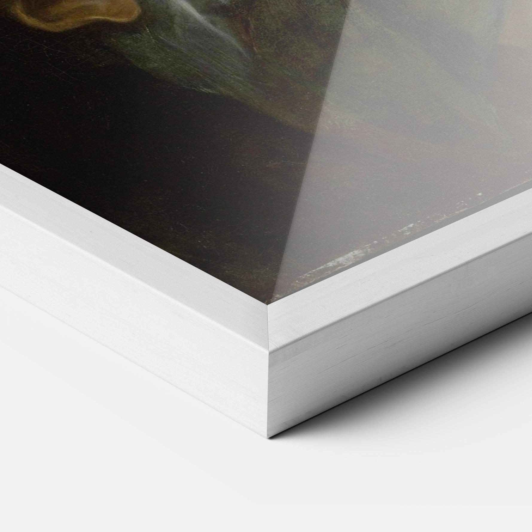 Gerahmte Poster Looking At Baby mockup 3