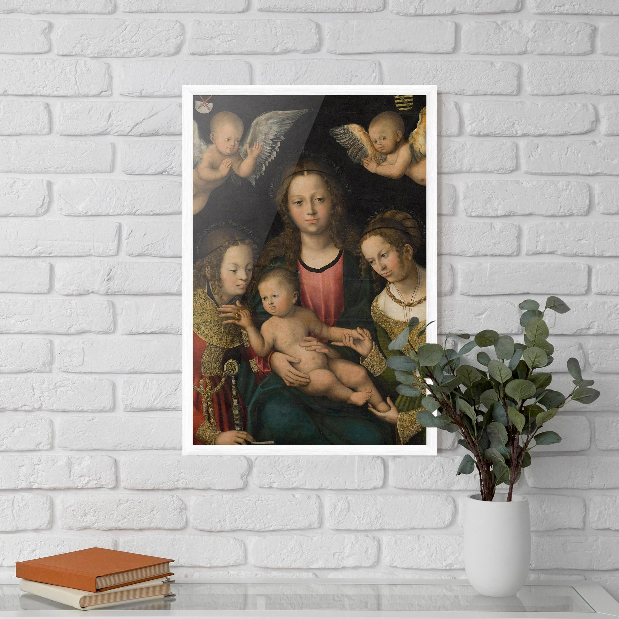 Gerahmte Poster Small Little Angels mockup 5