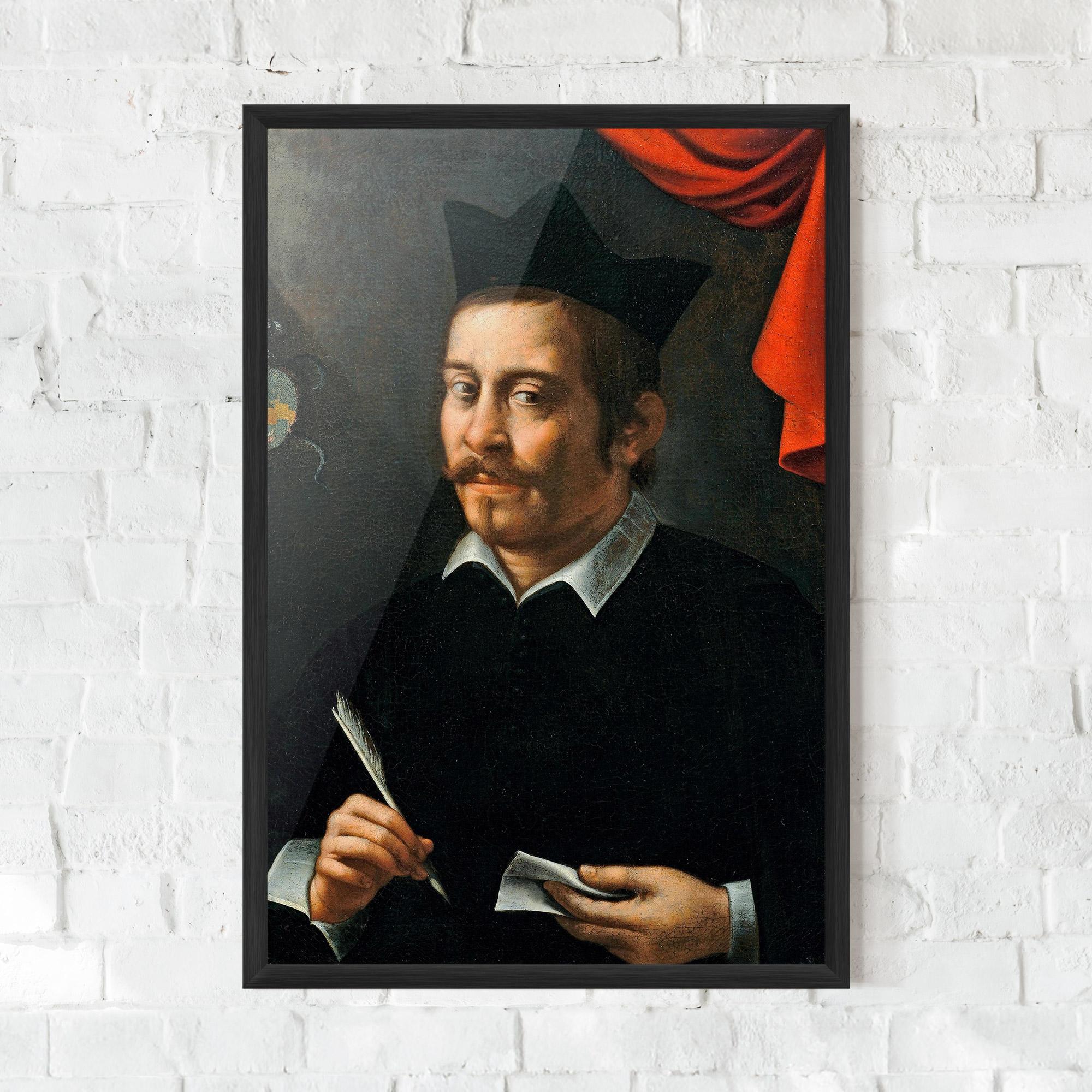 Gerahmte Poster Portrait Of A Prelate mockup 0