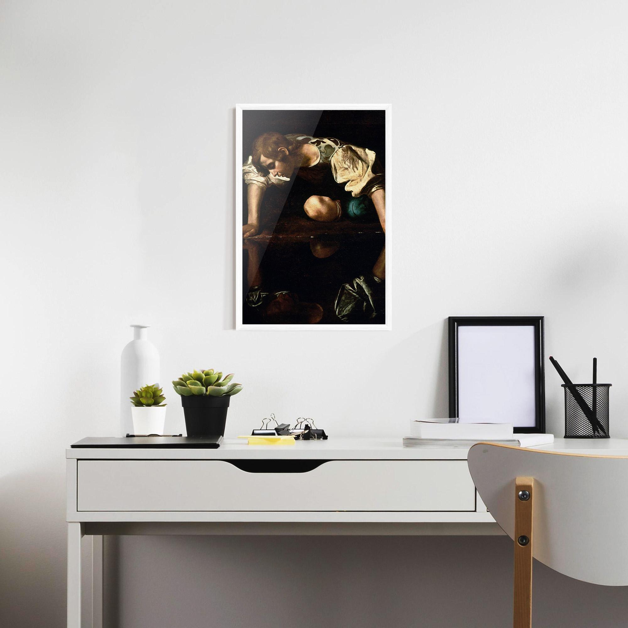 Gerahmte Poster Narcissus mockup 7