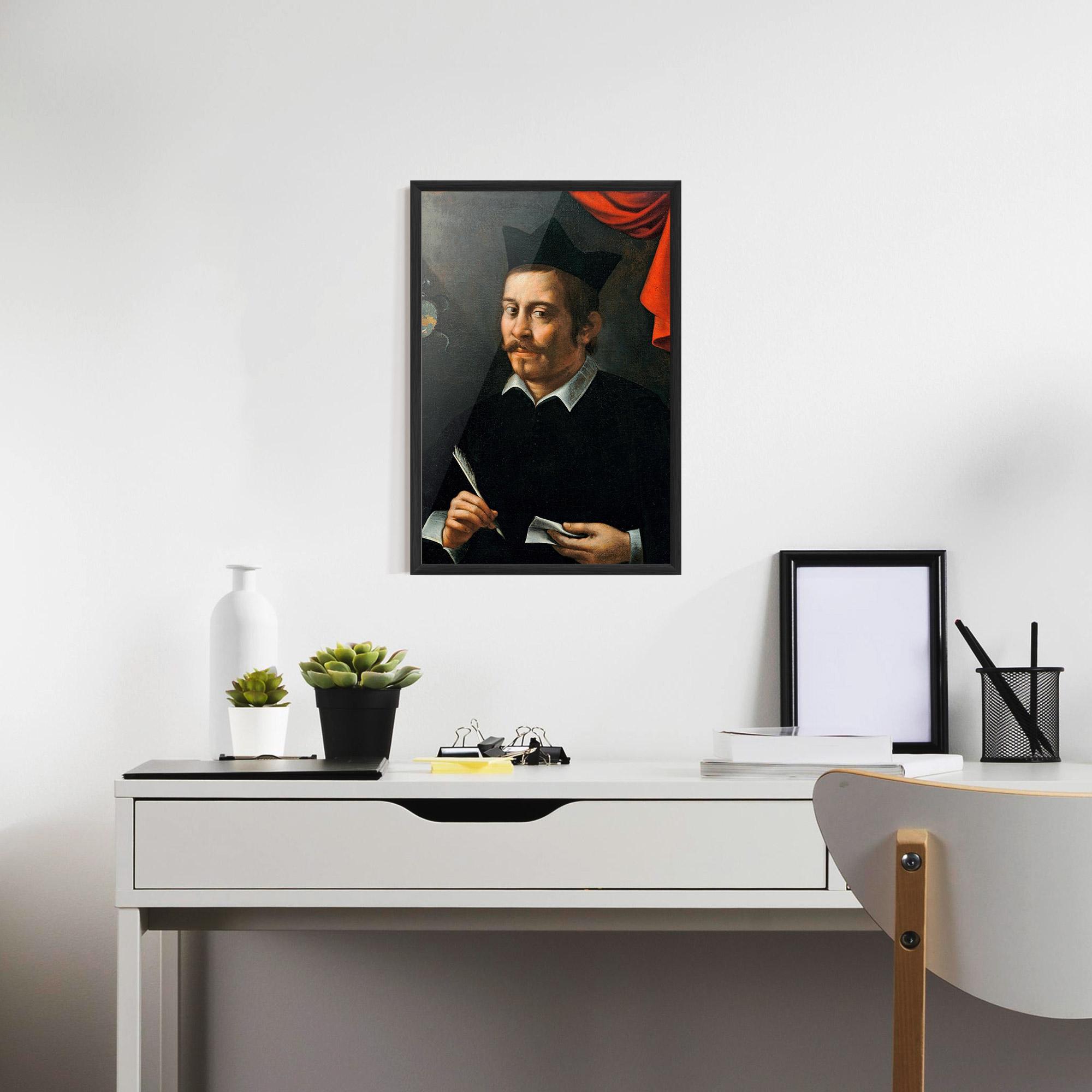 Gerahmte Poster Portrait Of A Prelate mockup 7