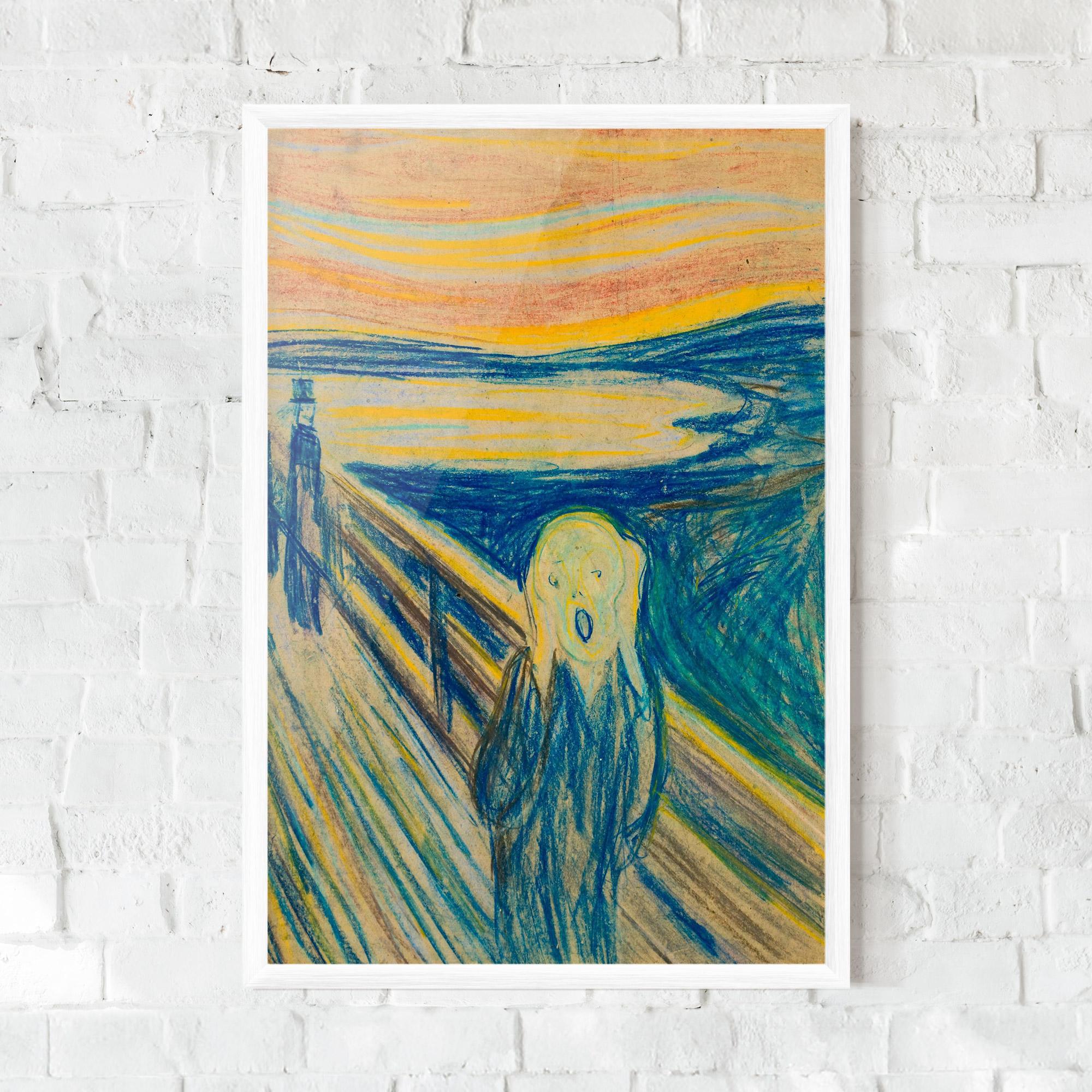 Gerahmte Poster Skrik_1893 mockup 0