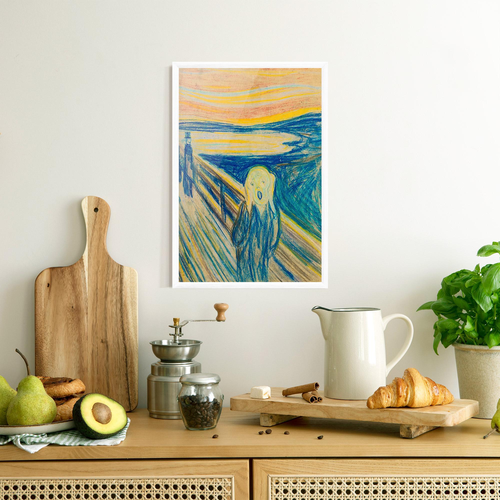 Gerahmte Poster Skrik_1893 mockup 8