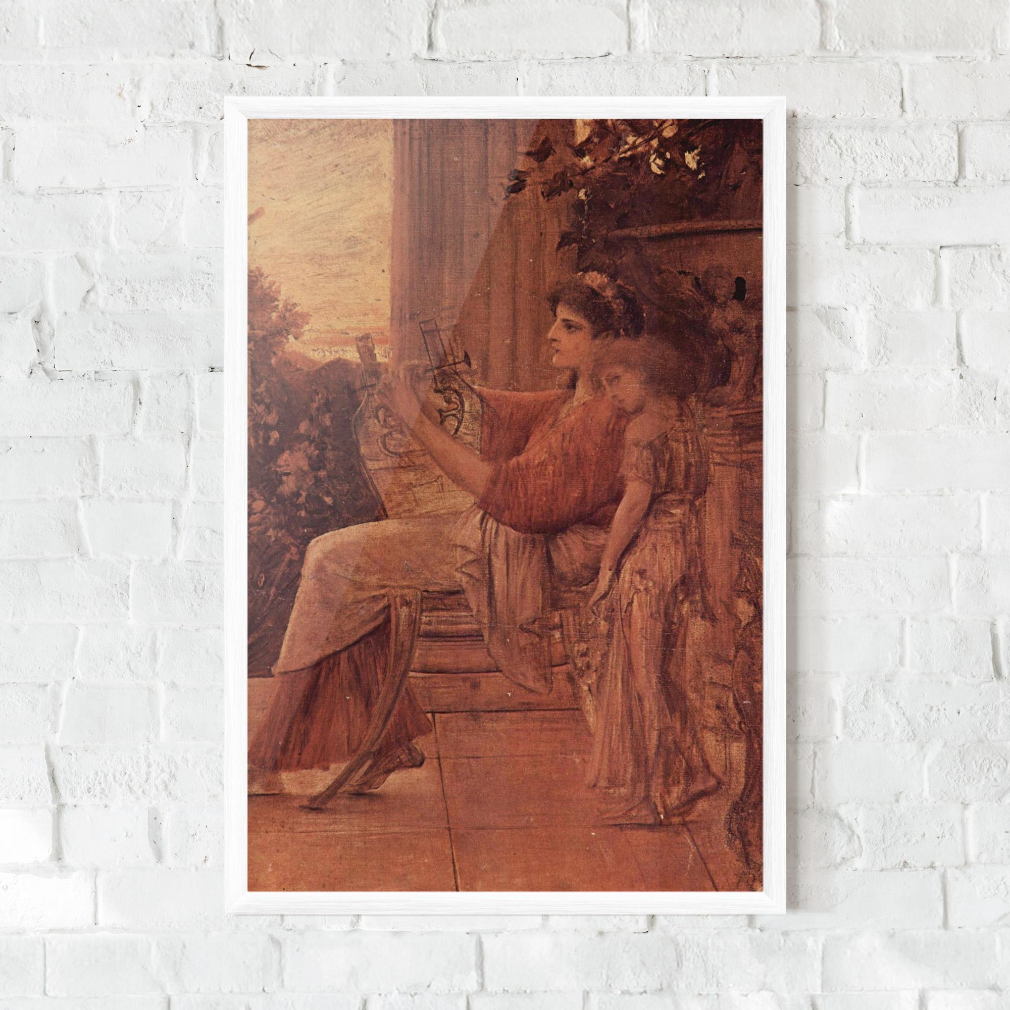 Gerahmte Poster Gustav Klimt Painting mockup 0