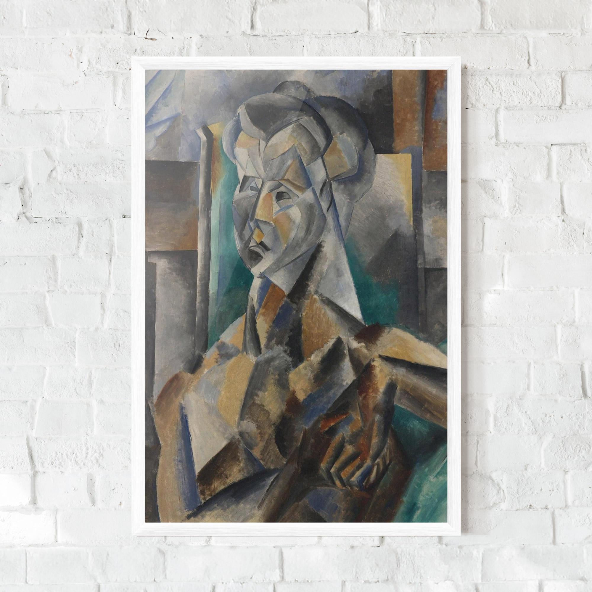 Gerahmte Poster Buste De Femme mockup 0