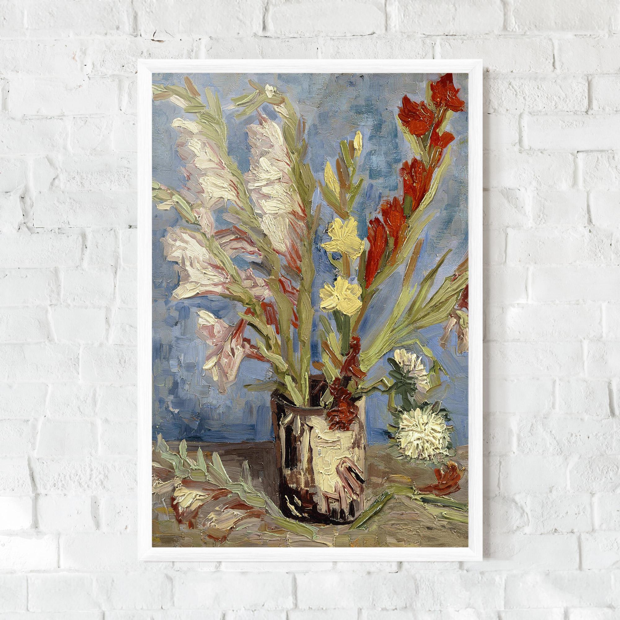 Gerahmte Poster Tuingladiolen mockup 0