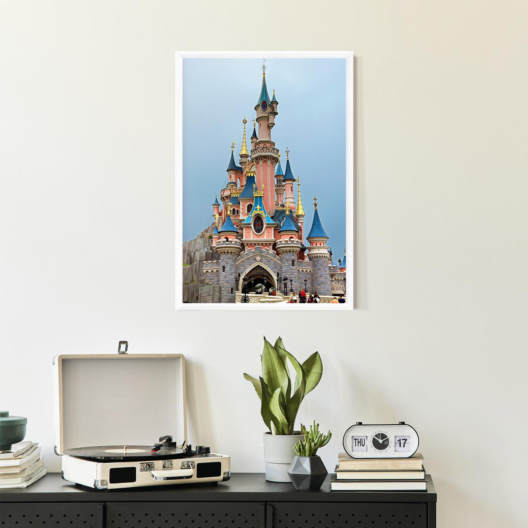 Gerahmte Poster Disneyland Castle mockup 2
