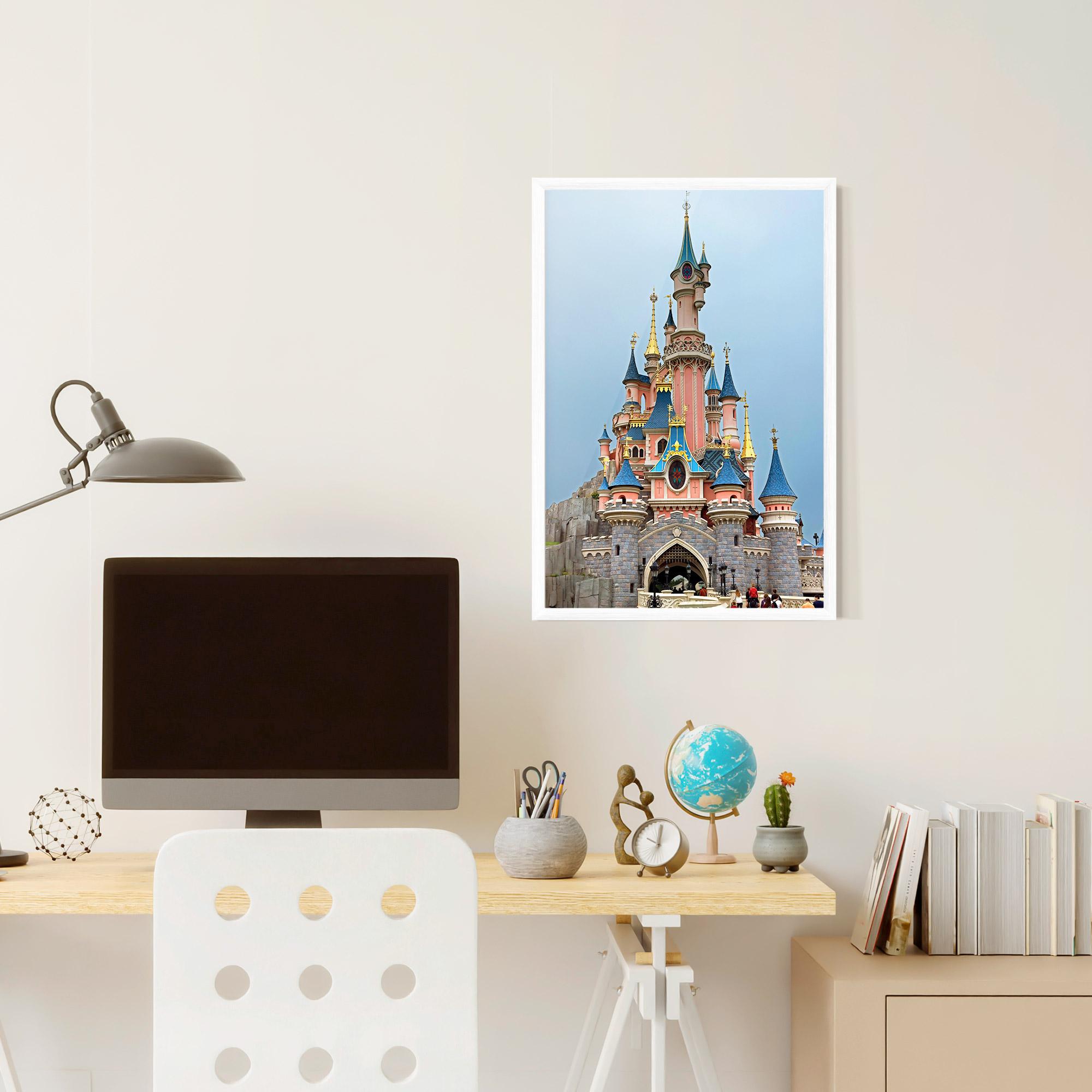 Gerahmte Poster Disneyland Castle mockup 6
