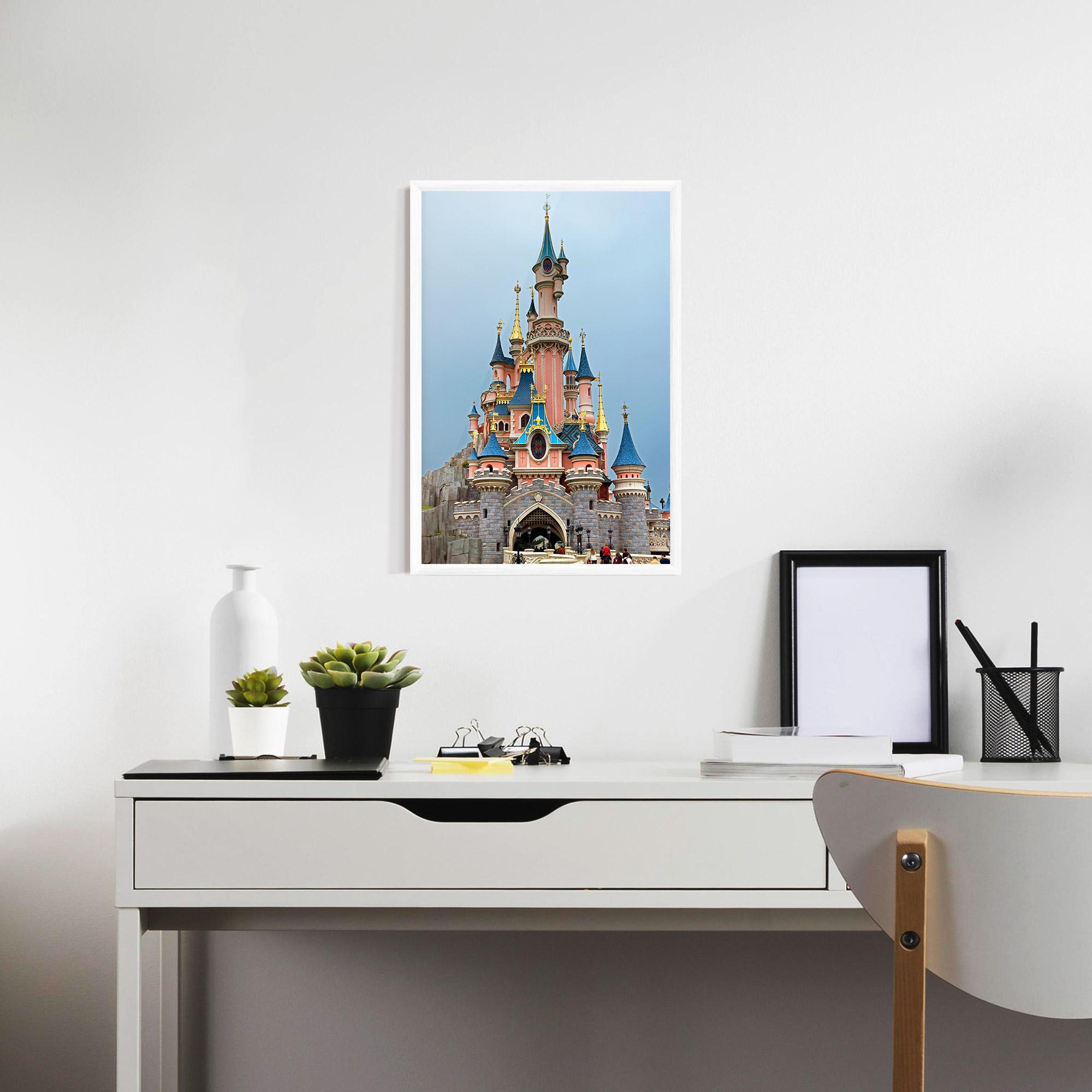 Gerahmte Poster Disneyland Castle mockup 7