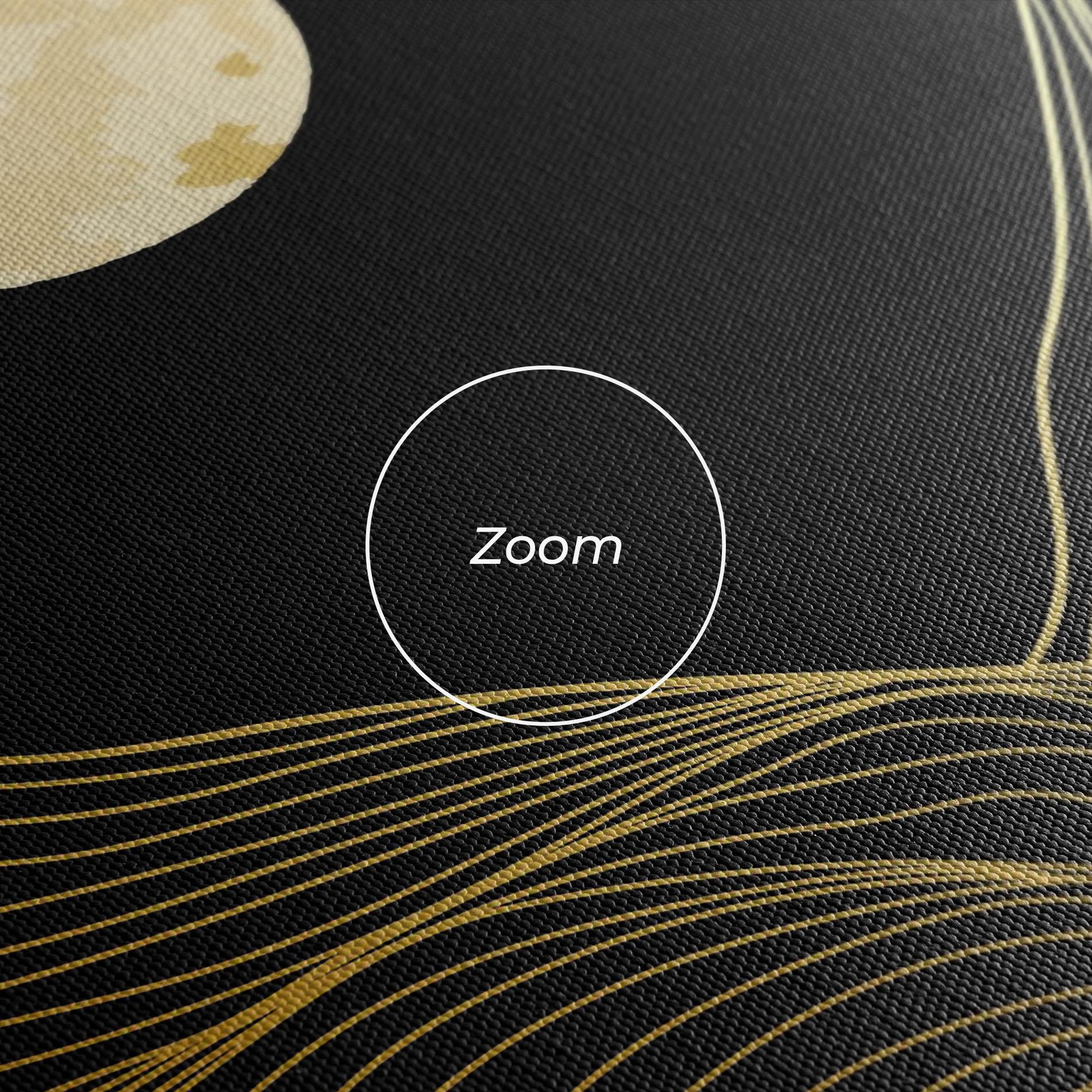 Leinwandbild Golden Moon mockup 3