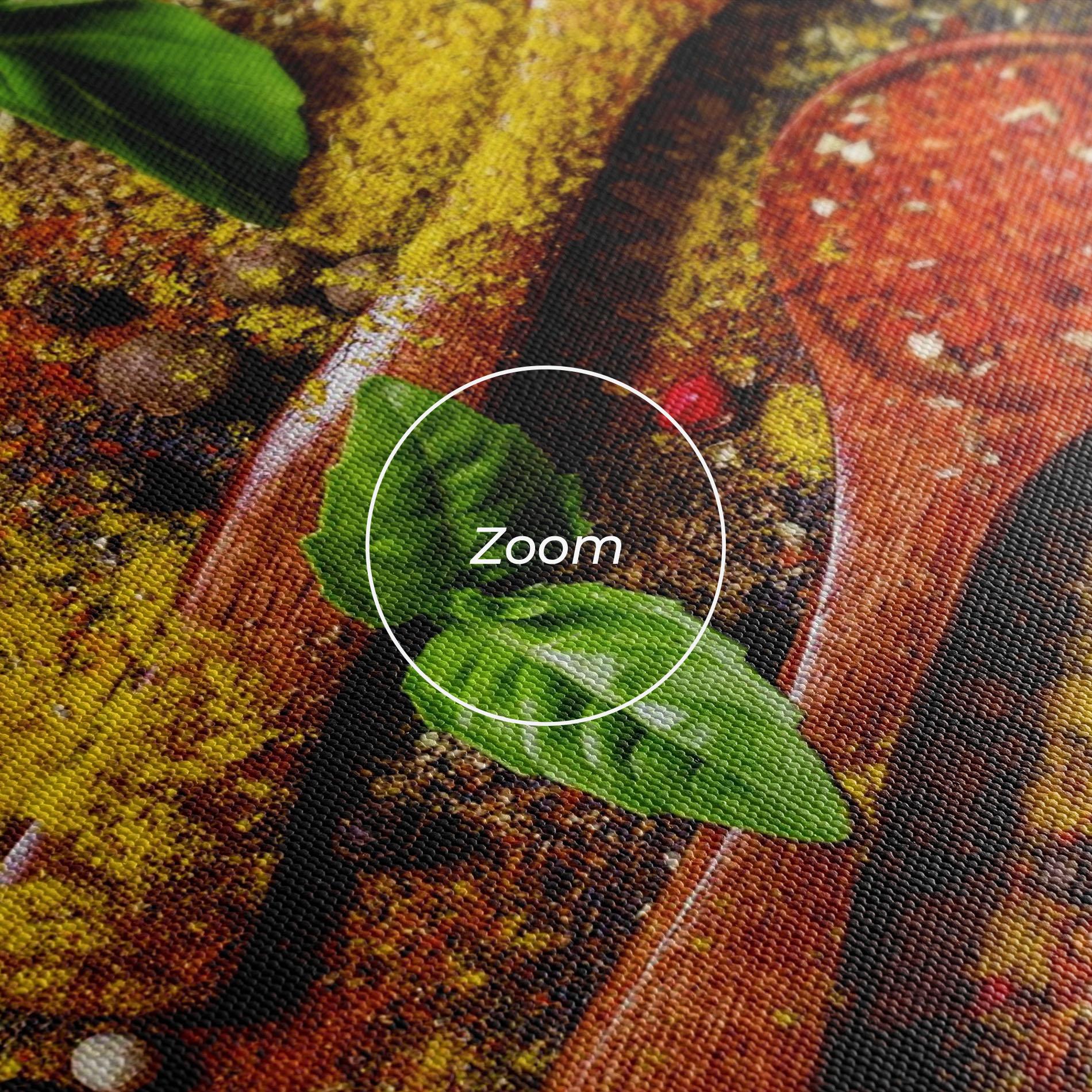 Leinwandbild Oriental Spices mockup 3