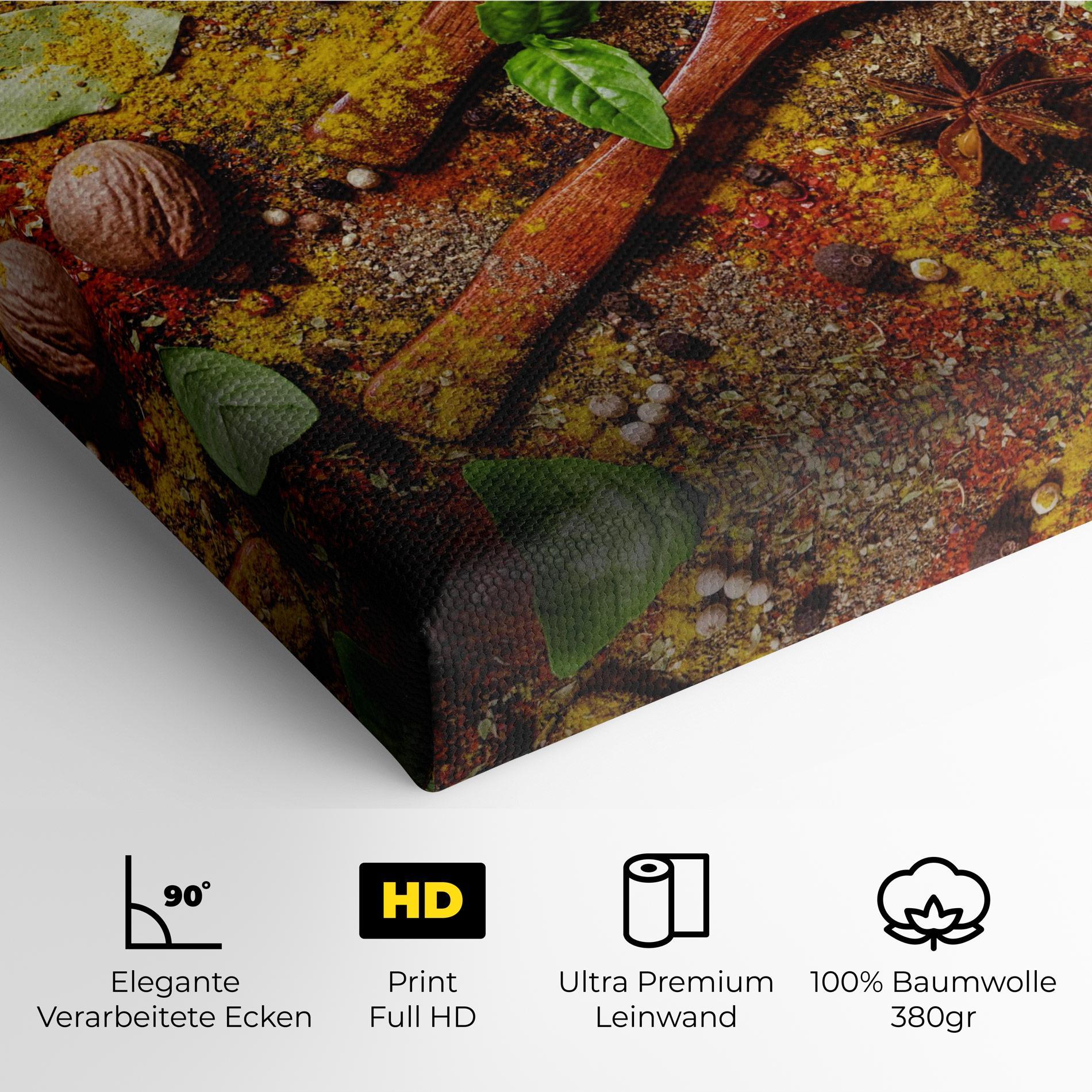 Leinwandbild Oriental Spices mockup 4