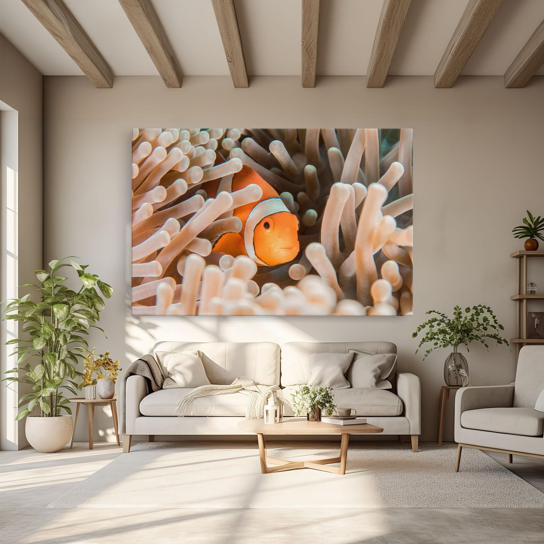 Leinwandbild Cute Nemo mockup 6