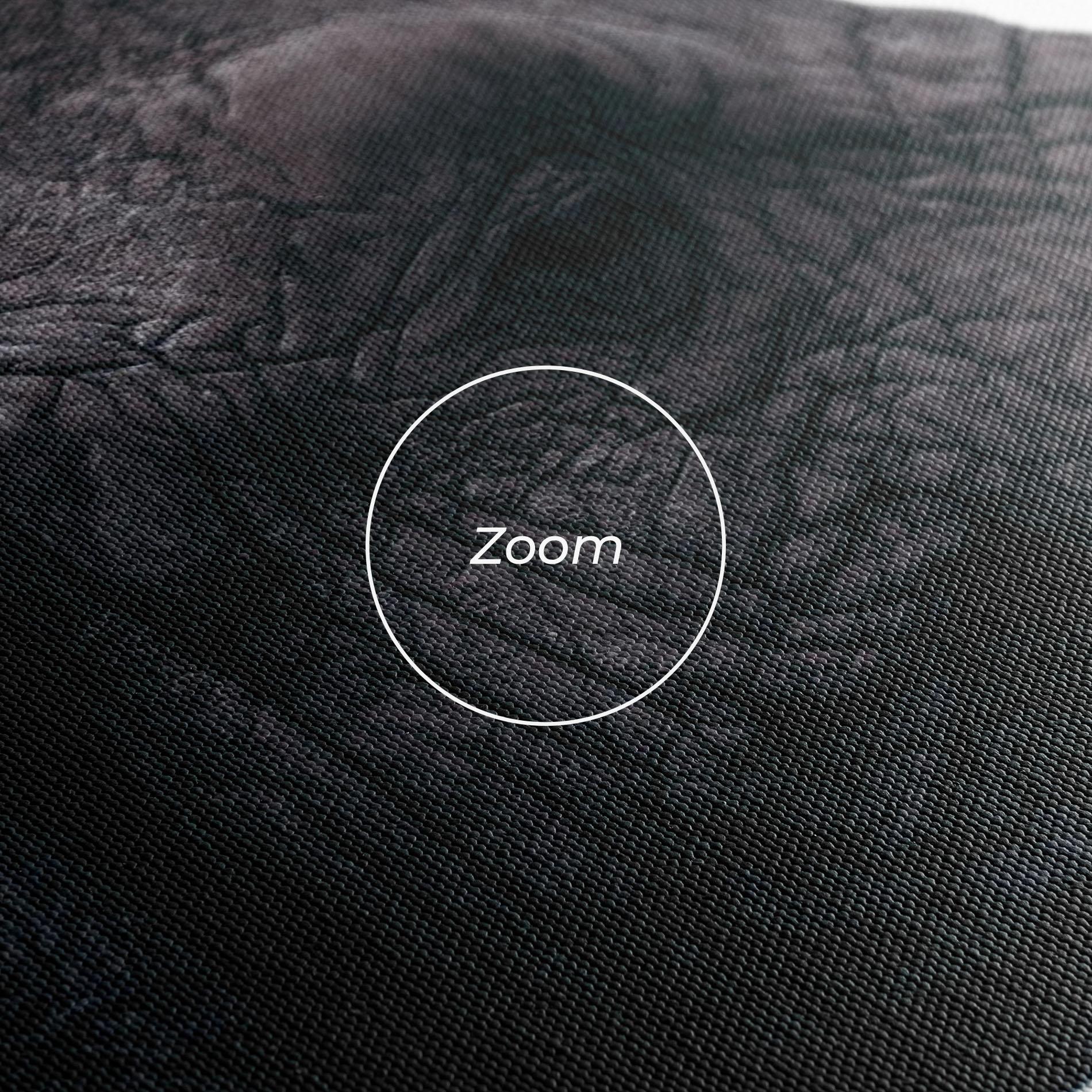 Leinwandbild Close Grey Eelephant mockup 3