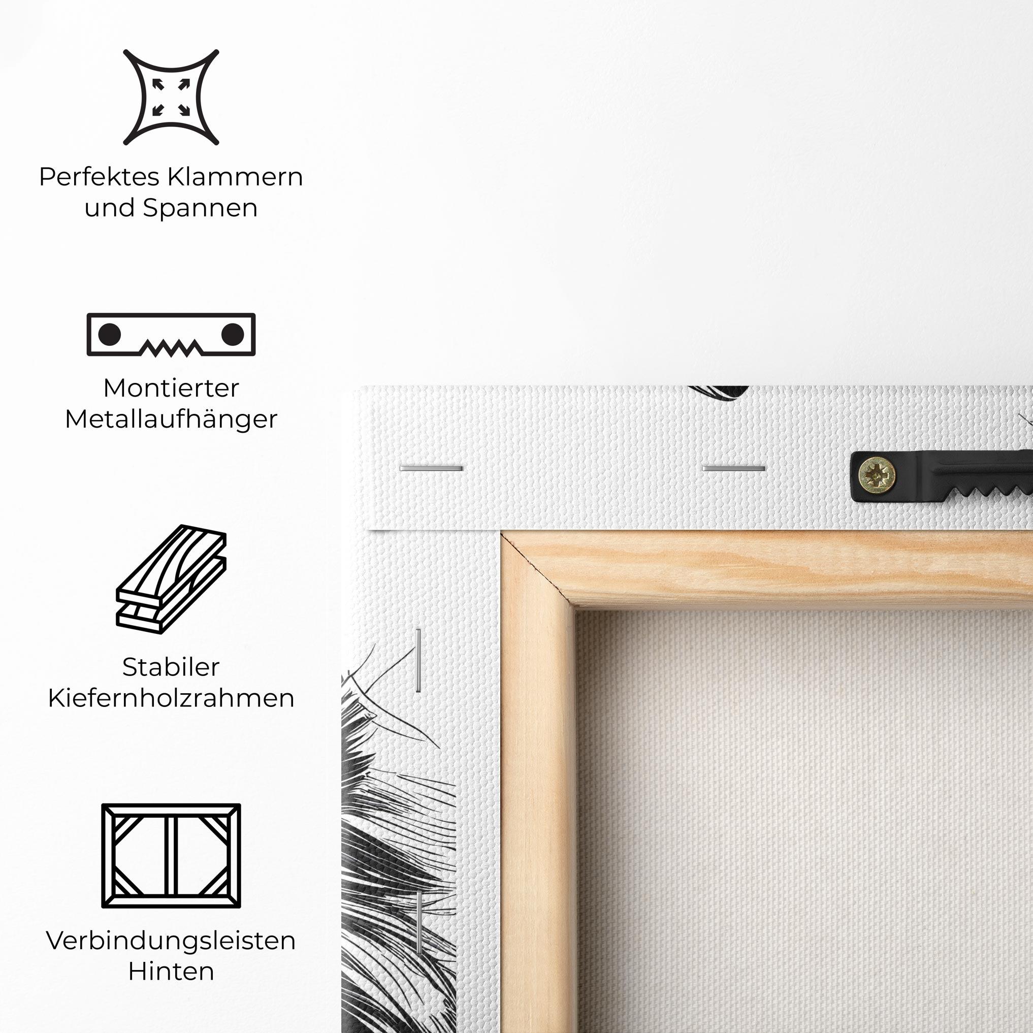 Leinwandbild Wolf Friends mockup 5