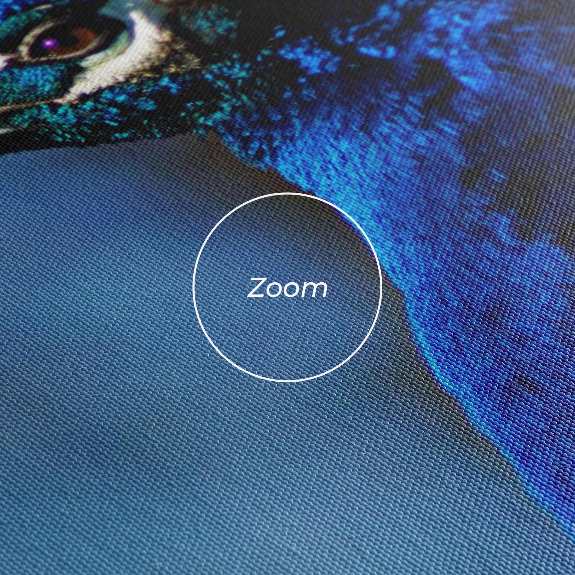 Leinwandbild Blue Bird mockup 3