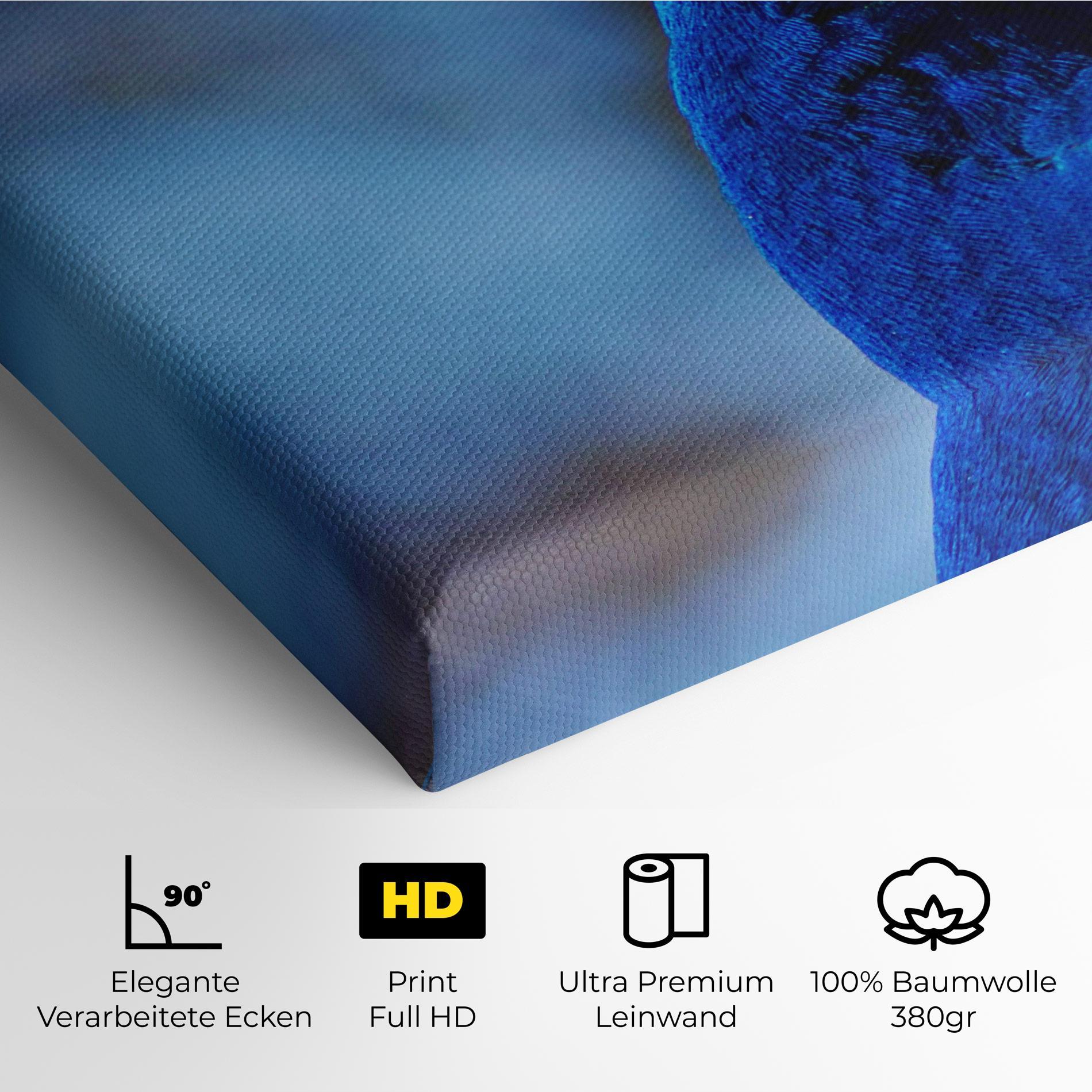 Leinwandbild Blue Bird mockup 4
