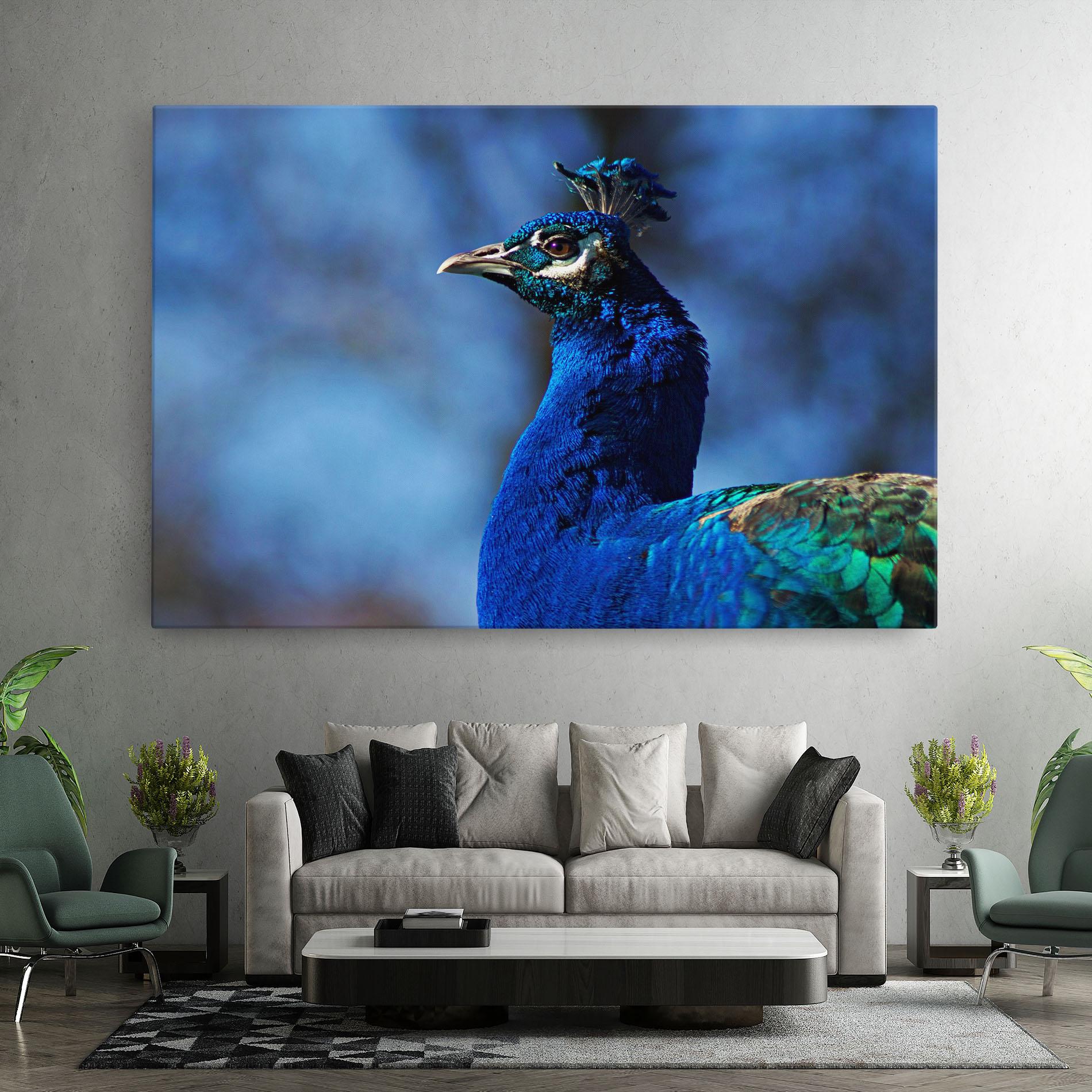 Leinwandbild Blue Bird mockup 7