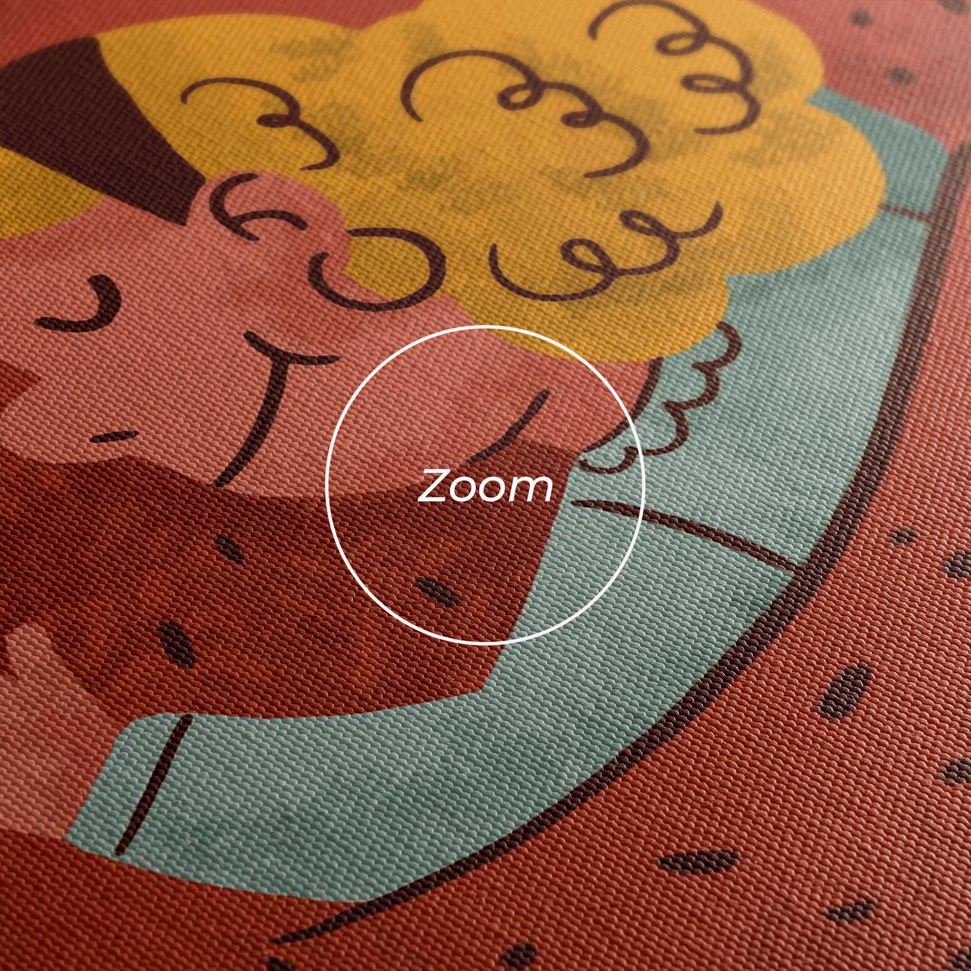 Leinwandbild Bear Hug mockup 3