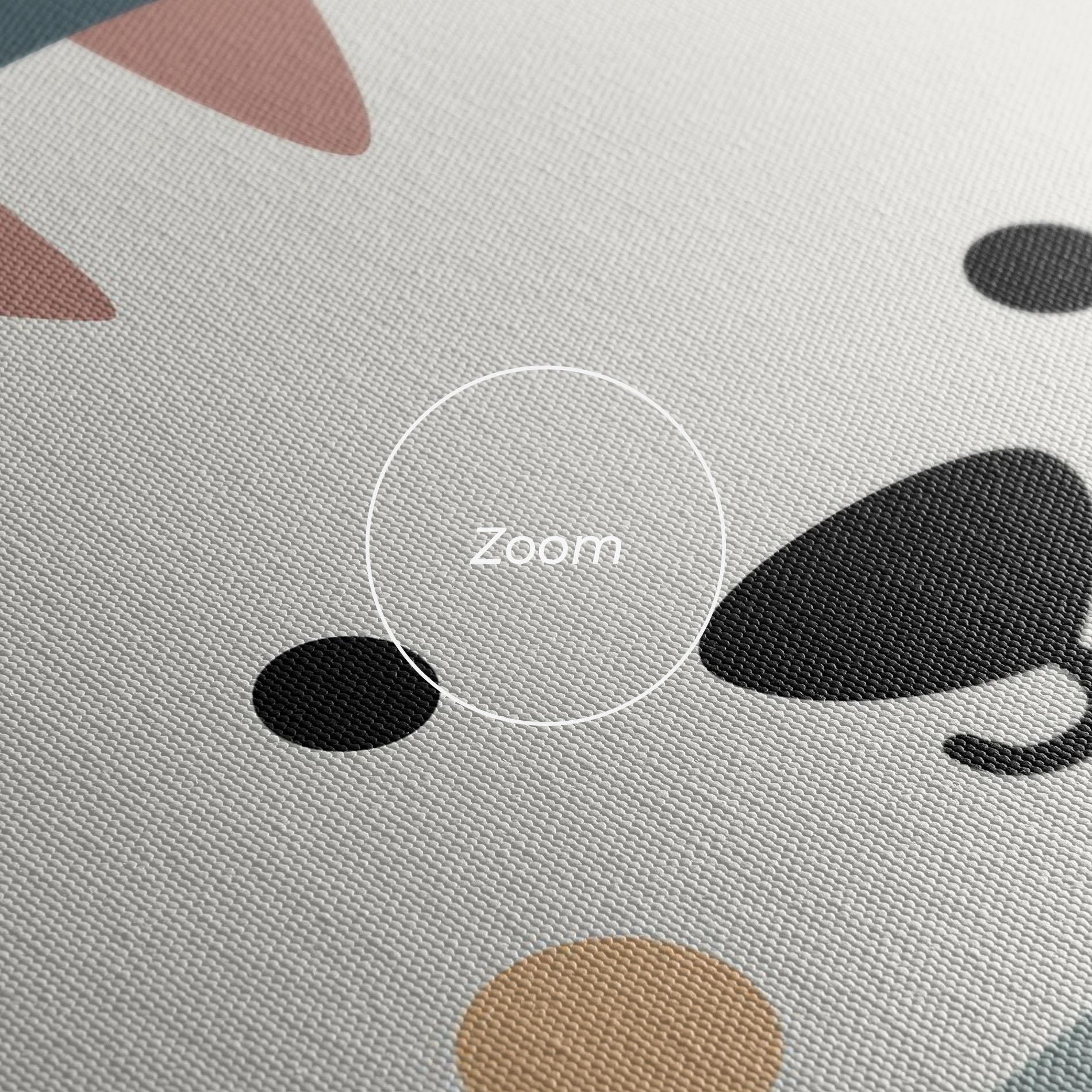 Leinwandbild Cute White Tiger mockup 3