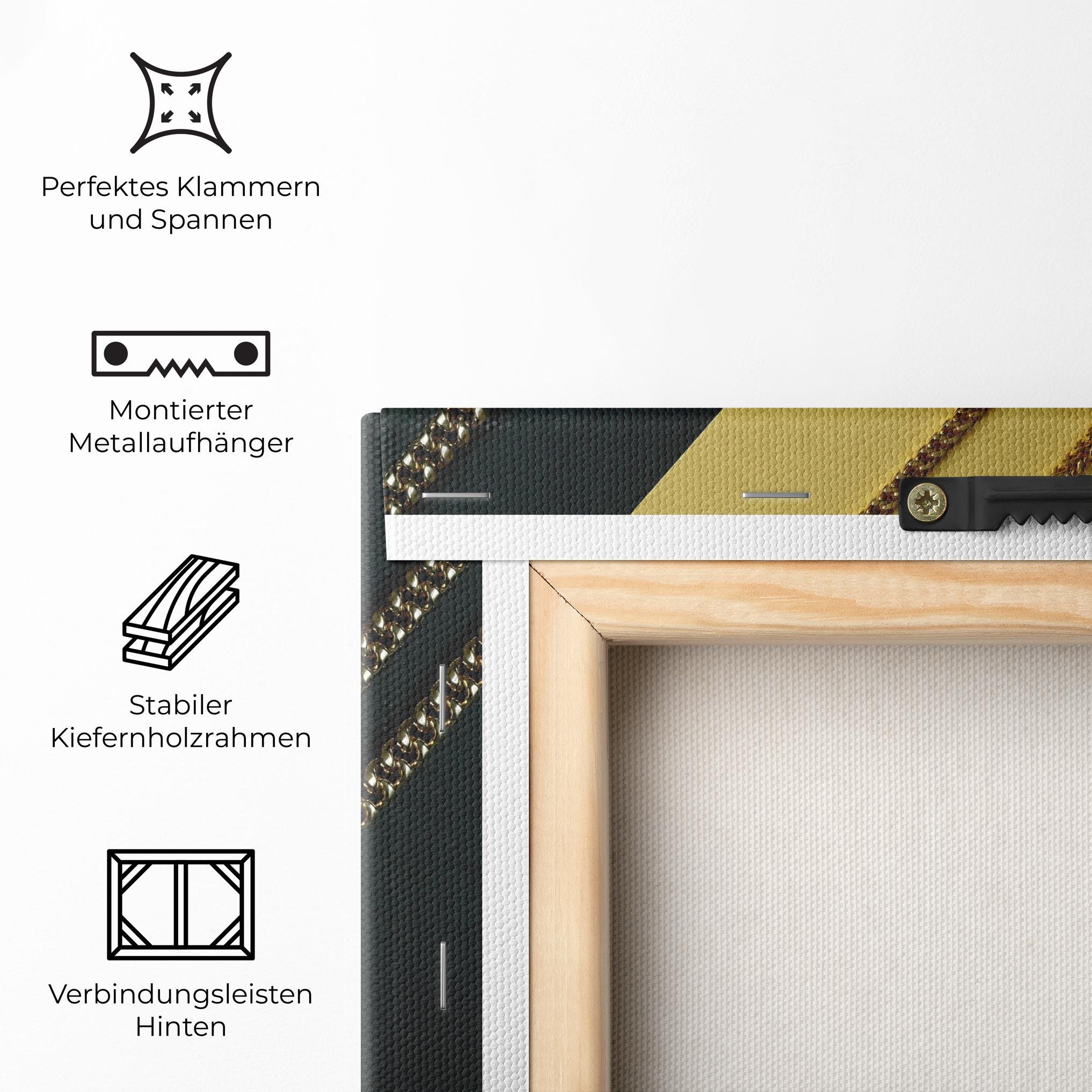 Leinwandbild Gun Neckace mockup 5